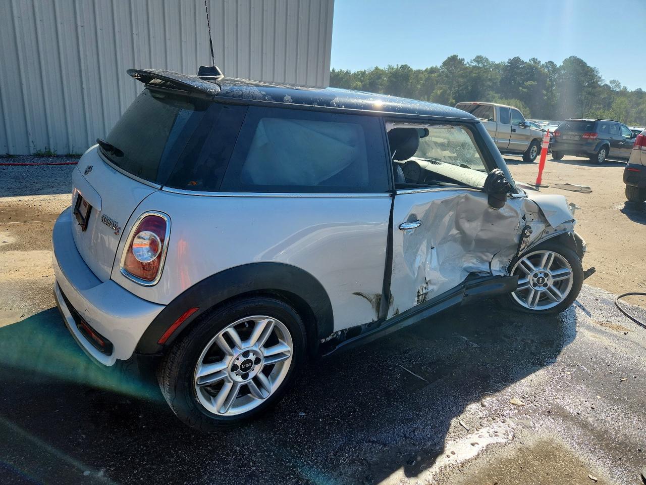 2013 Mini Cooper S Серебряный vin: WMWSV3C50DT390246