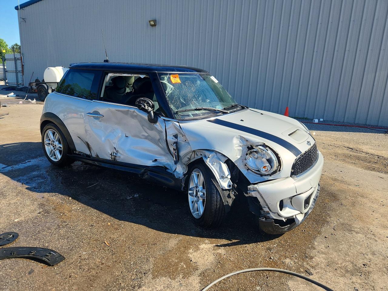 2013 Mini Cooper S Серебряный vin: WMWSV3C50DT390246