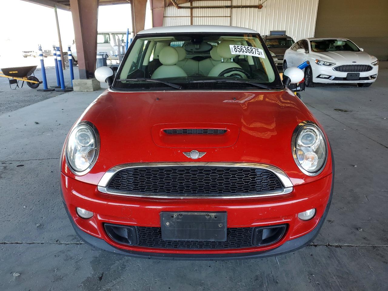 2013 Mini Cooper S Красный vin: WMWSV3C50DT396922