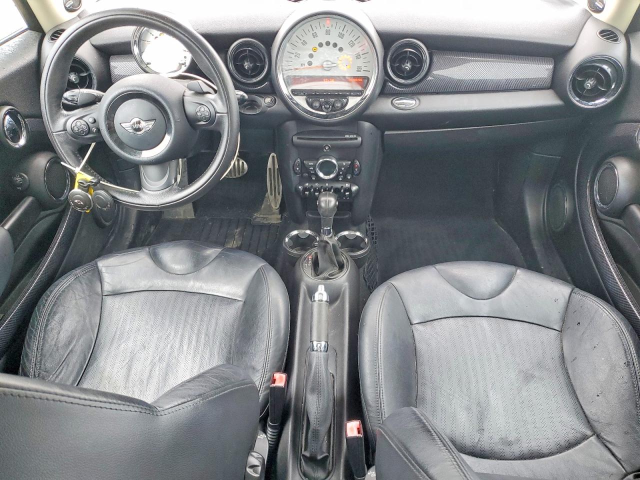2011 Mini Cooper S Cream vin: WMWSV3C51BTY10691
