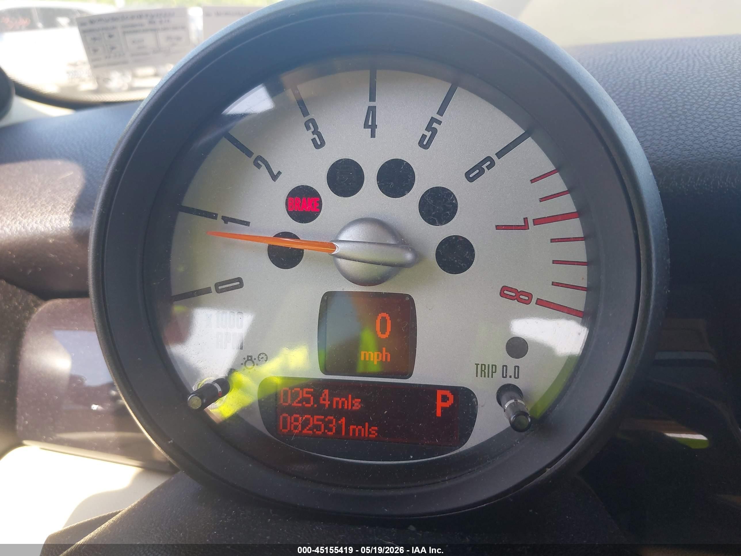 2011 Mini Cooper S   Orange vin: WMWSV3C51BTY12621