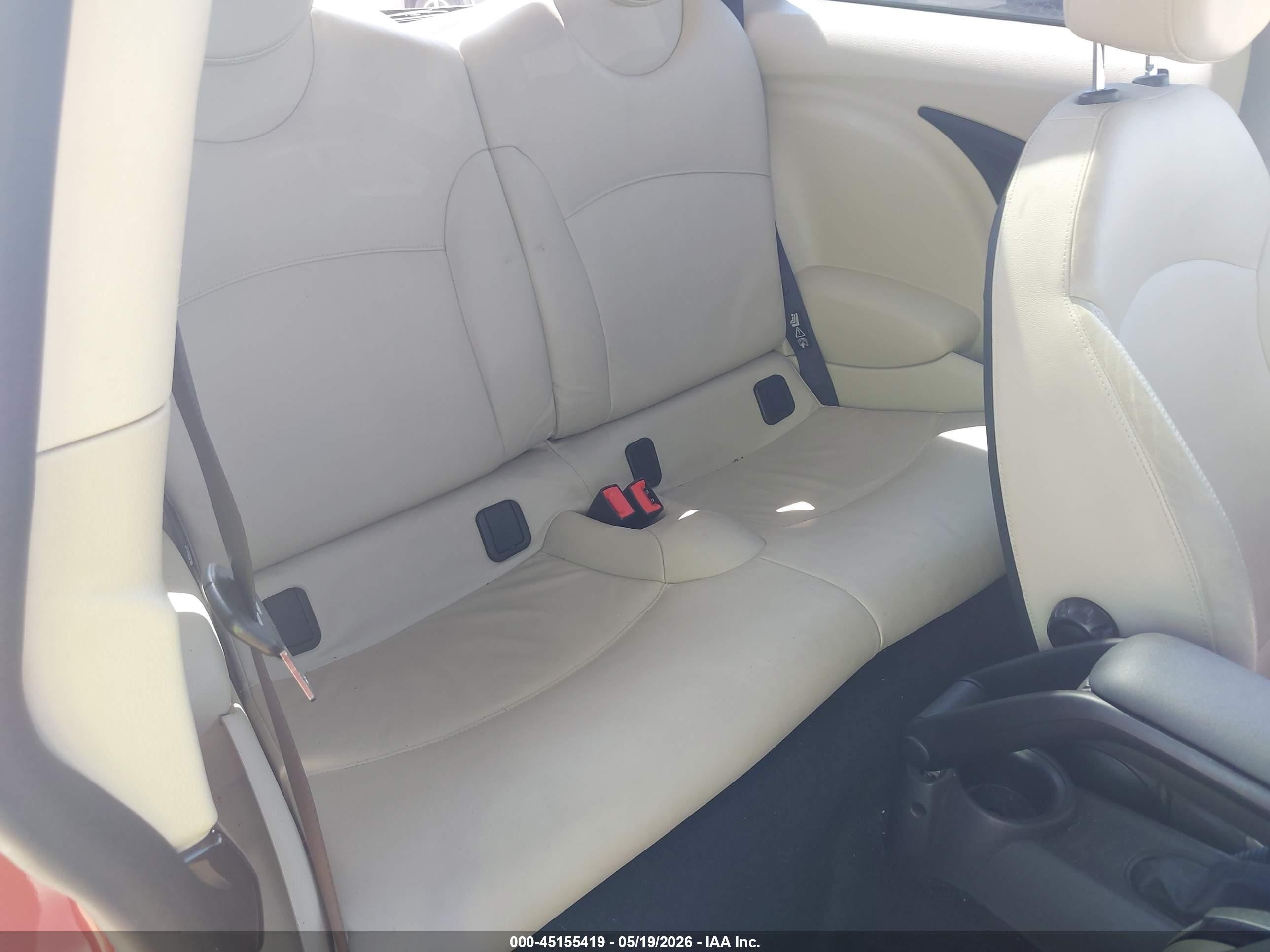 2011 Mini Cooper S   Orange vin: WMWSV3C51BTY12621
