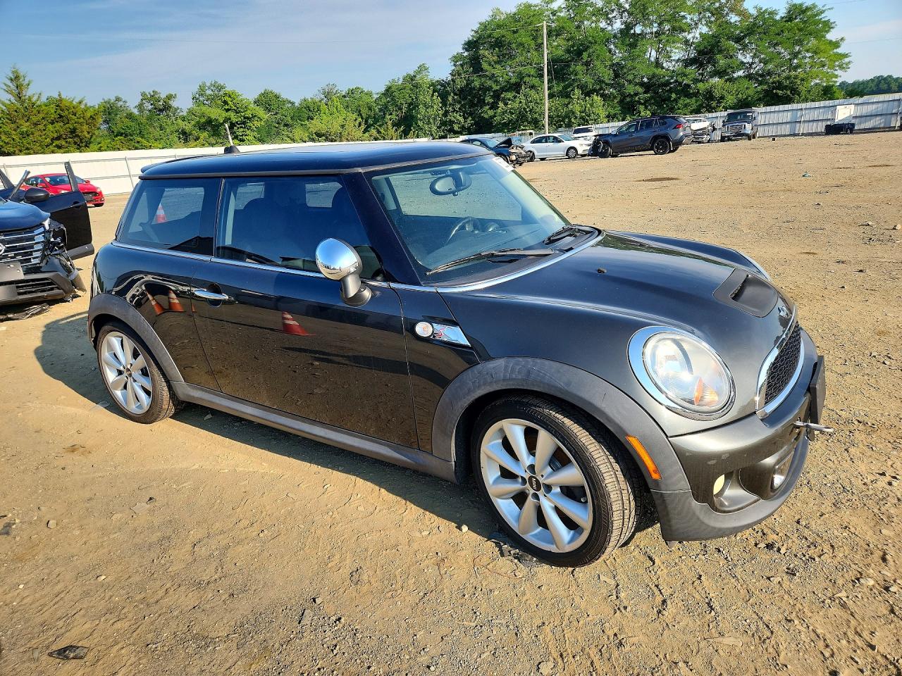 2011 Mini Cooper-s Gray vin: WMWSV3C51BTY15549
