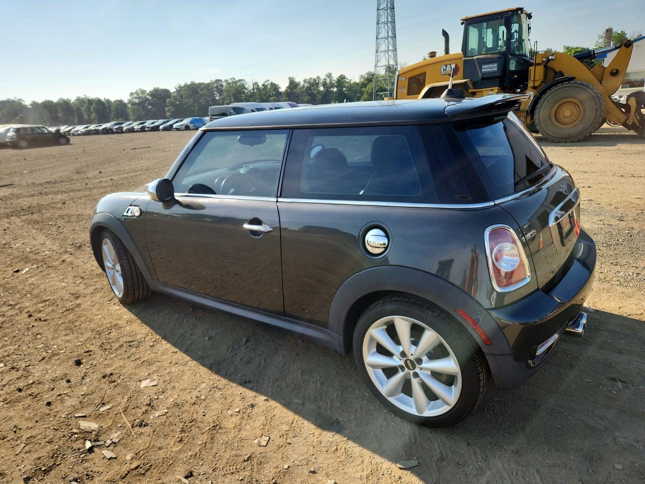 2011 Mini Cooper-s Gray vin: WMWSV3C51BTY15549