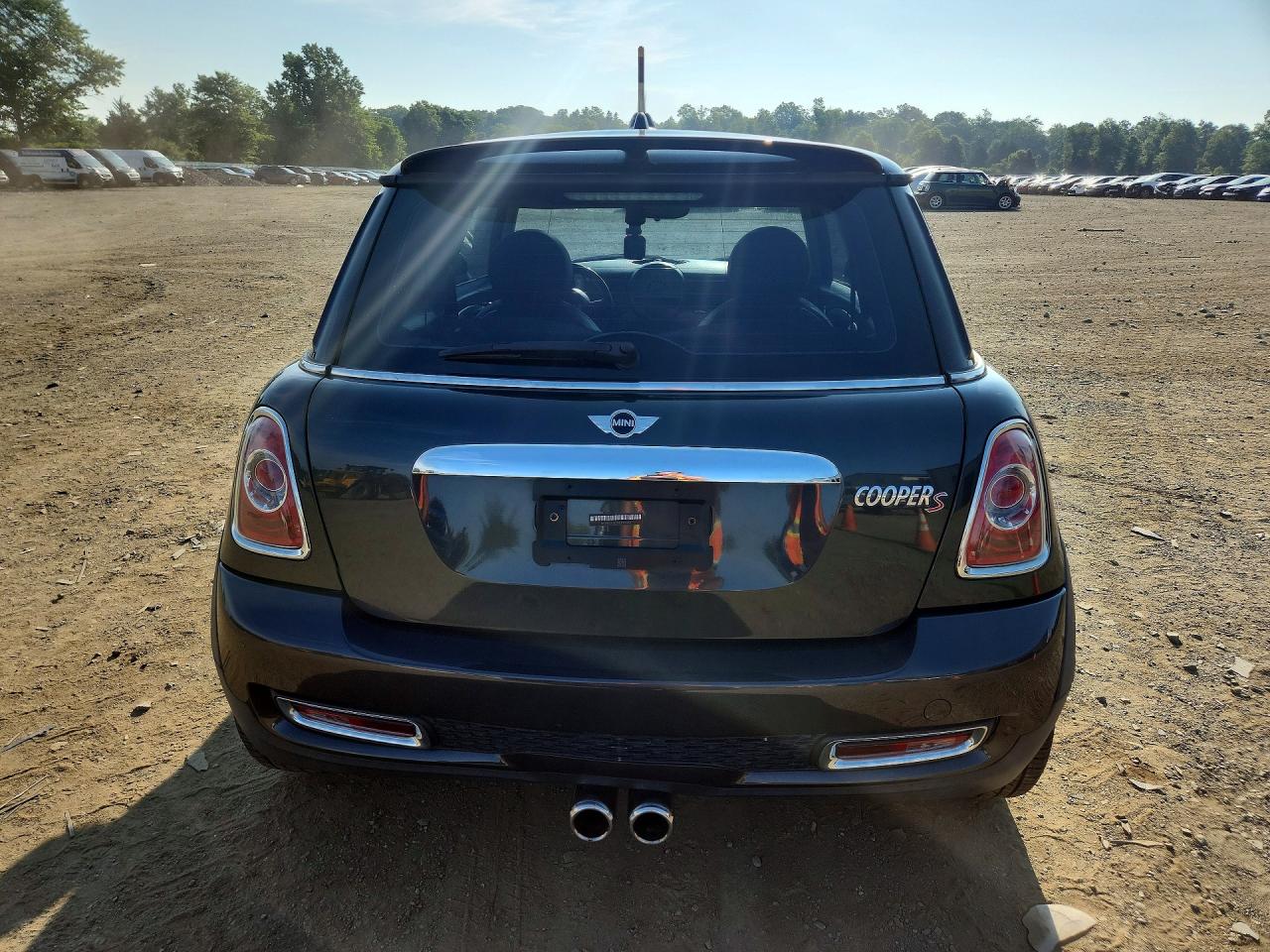 2011 Mini Cooper-s Gray vin: WMWSV3C51BTY15549