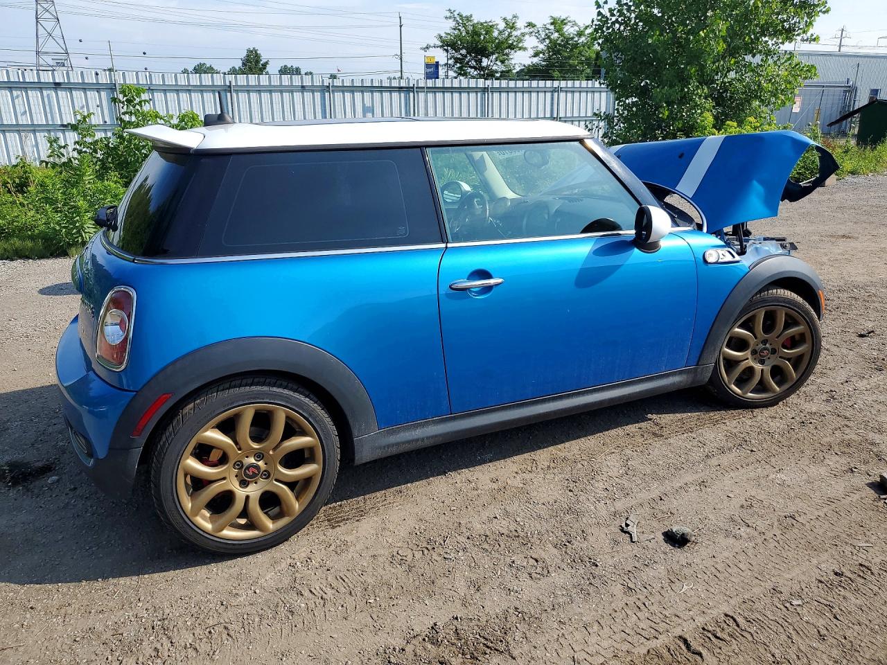 2011 Mini Cooper John Cooper Works Clubman All4 Blue vin: WMWSV3C51BTY22839