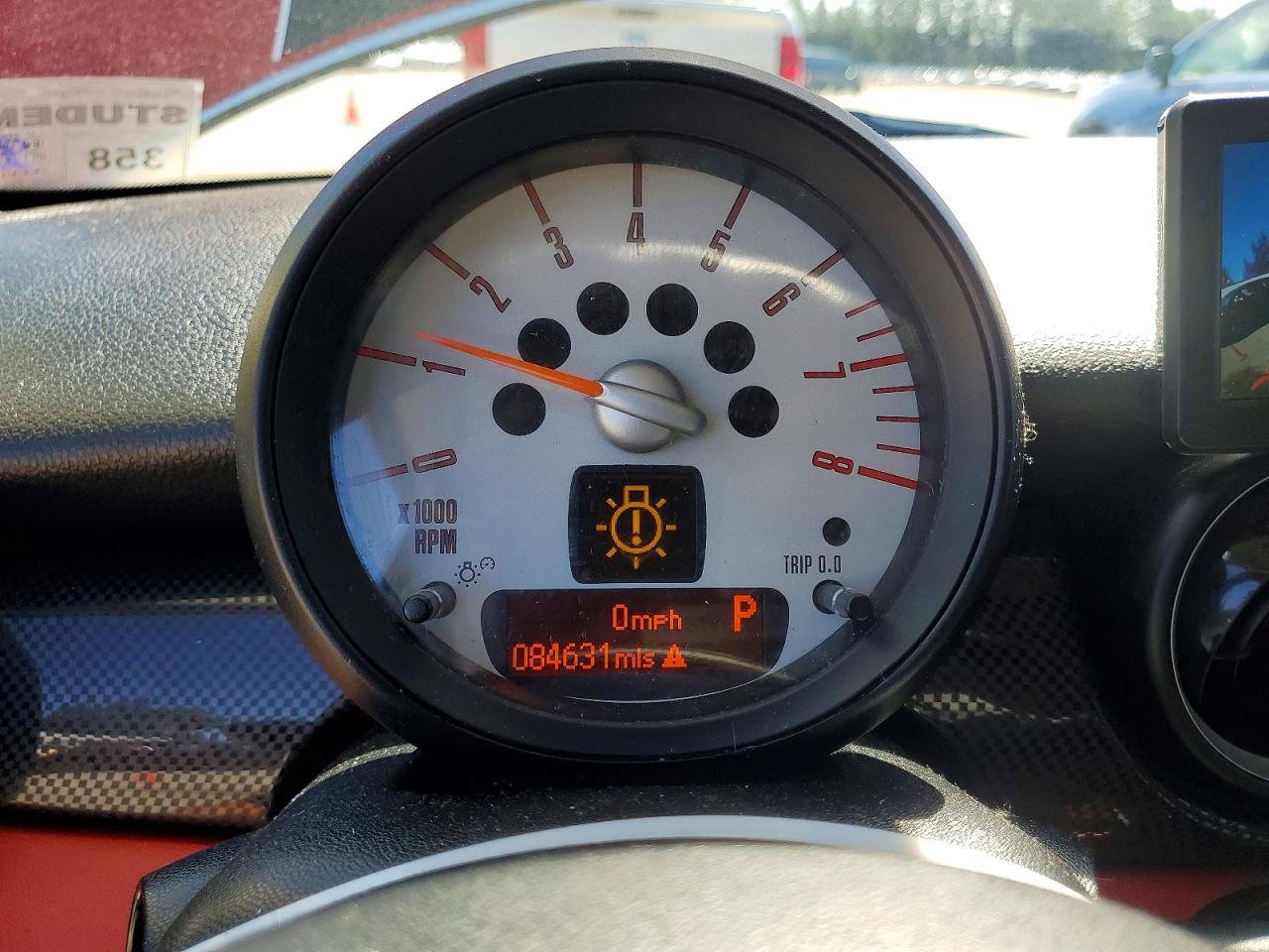 2012 Mini Cooper S Красный vin: WMWSV3C51CT385667