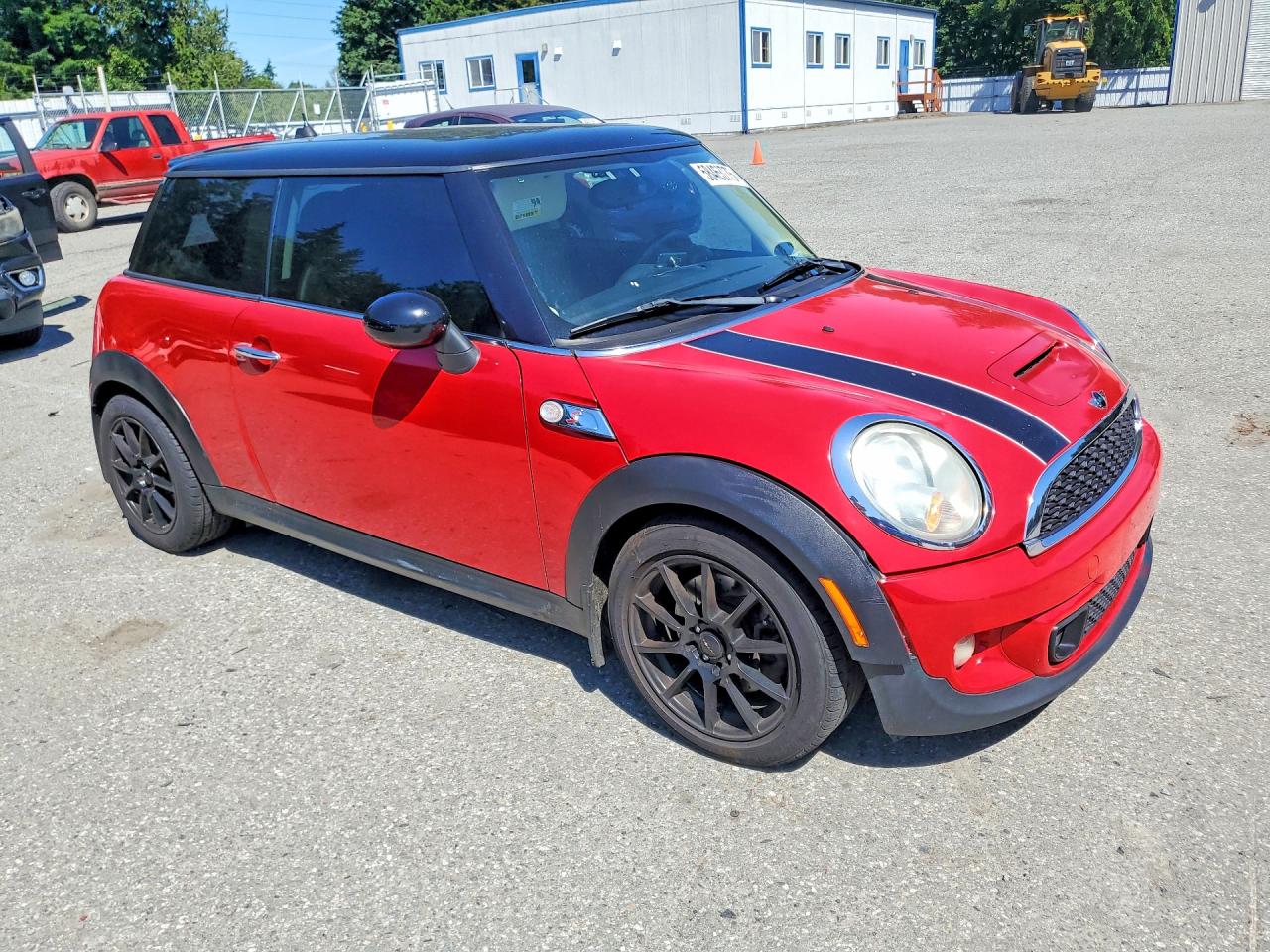 2012 Mini Cooper S Красный vin: WMWSV3C51CT385667