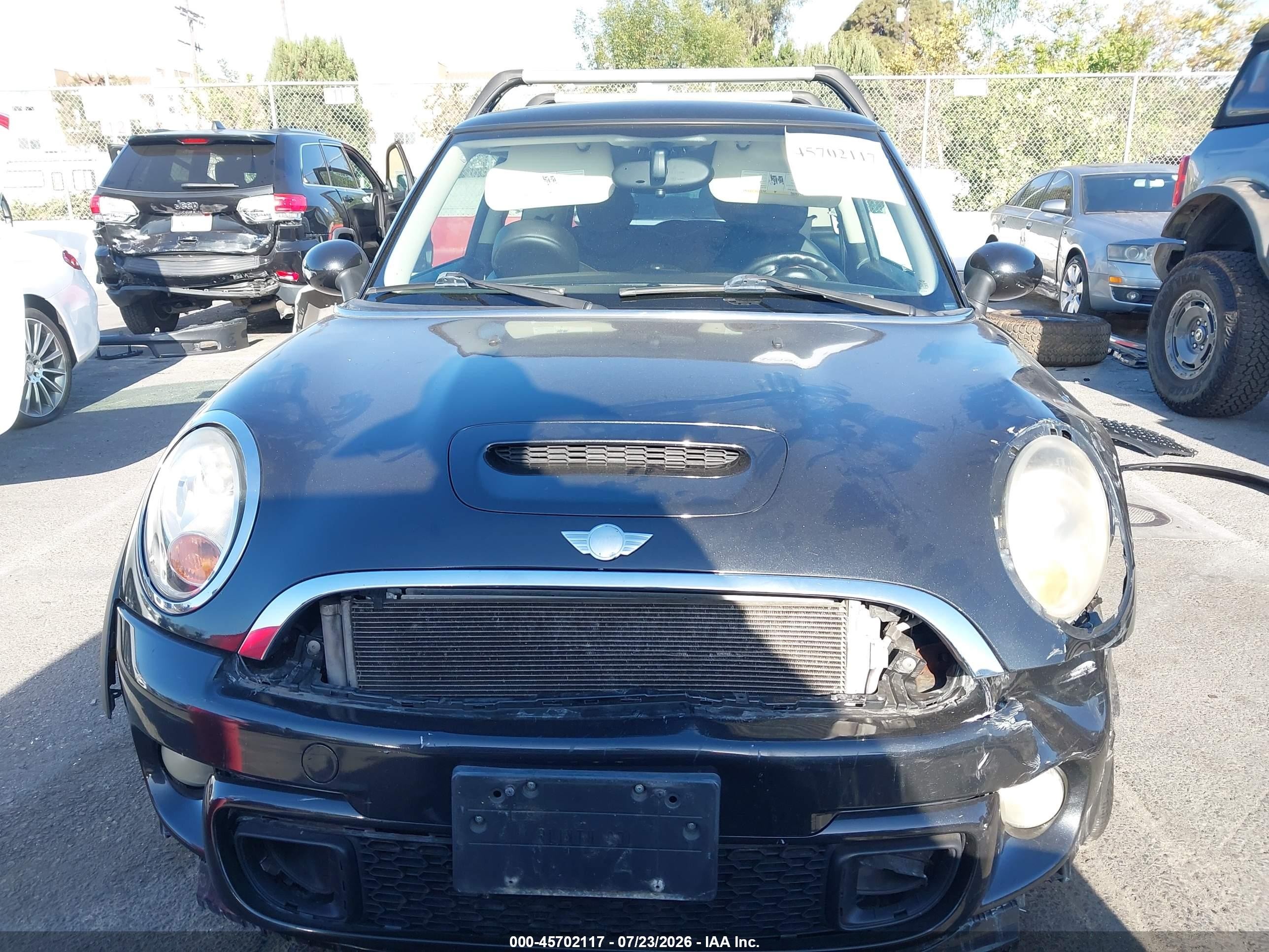 2012 Mini Cooper S   Black vin: WMWSV3C51CT387578