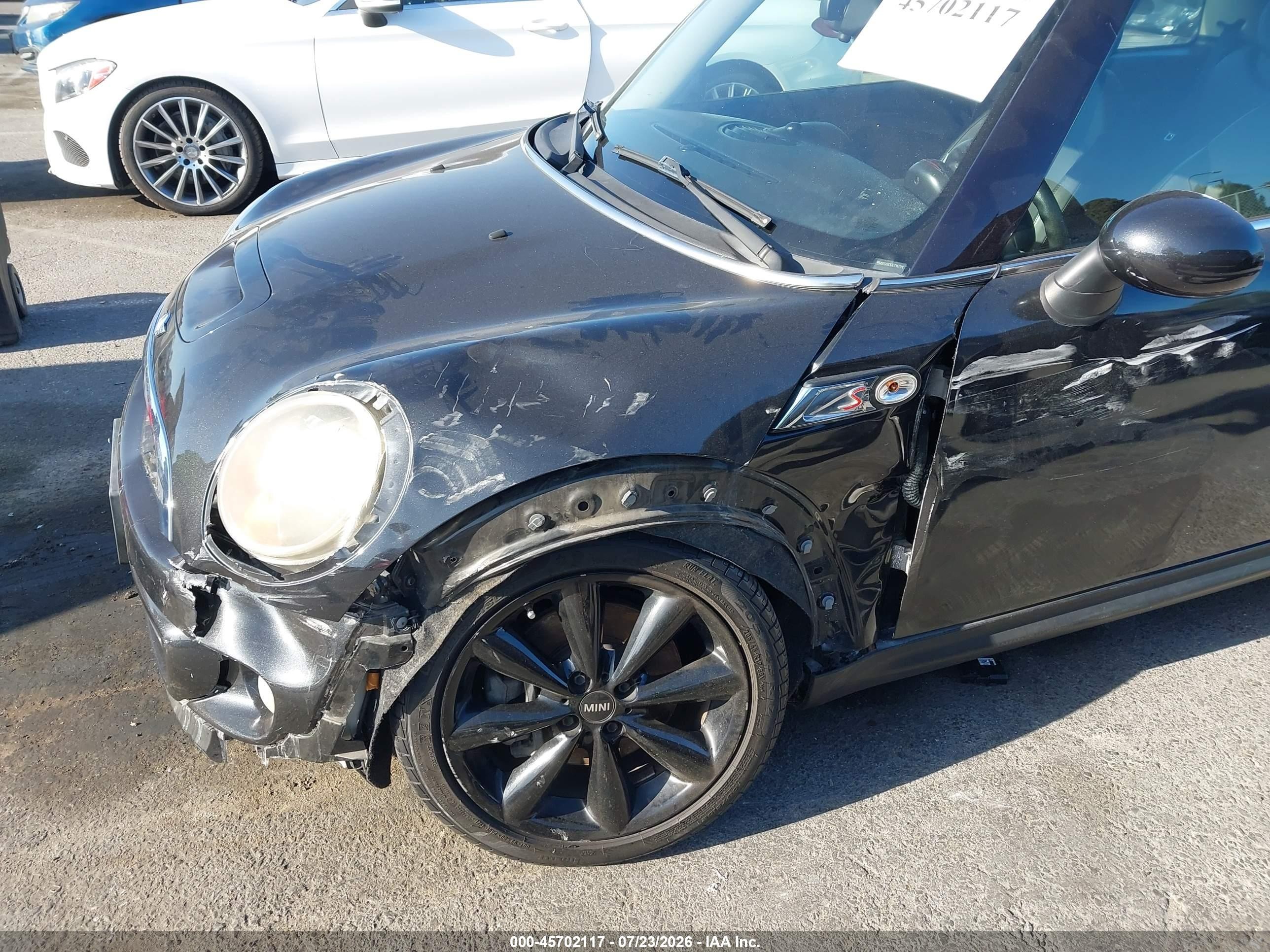 2012 Mini Cooper S   Black vin: WMWSV3C51CT387578