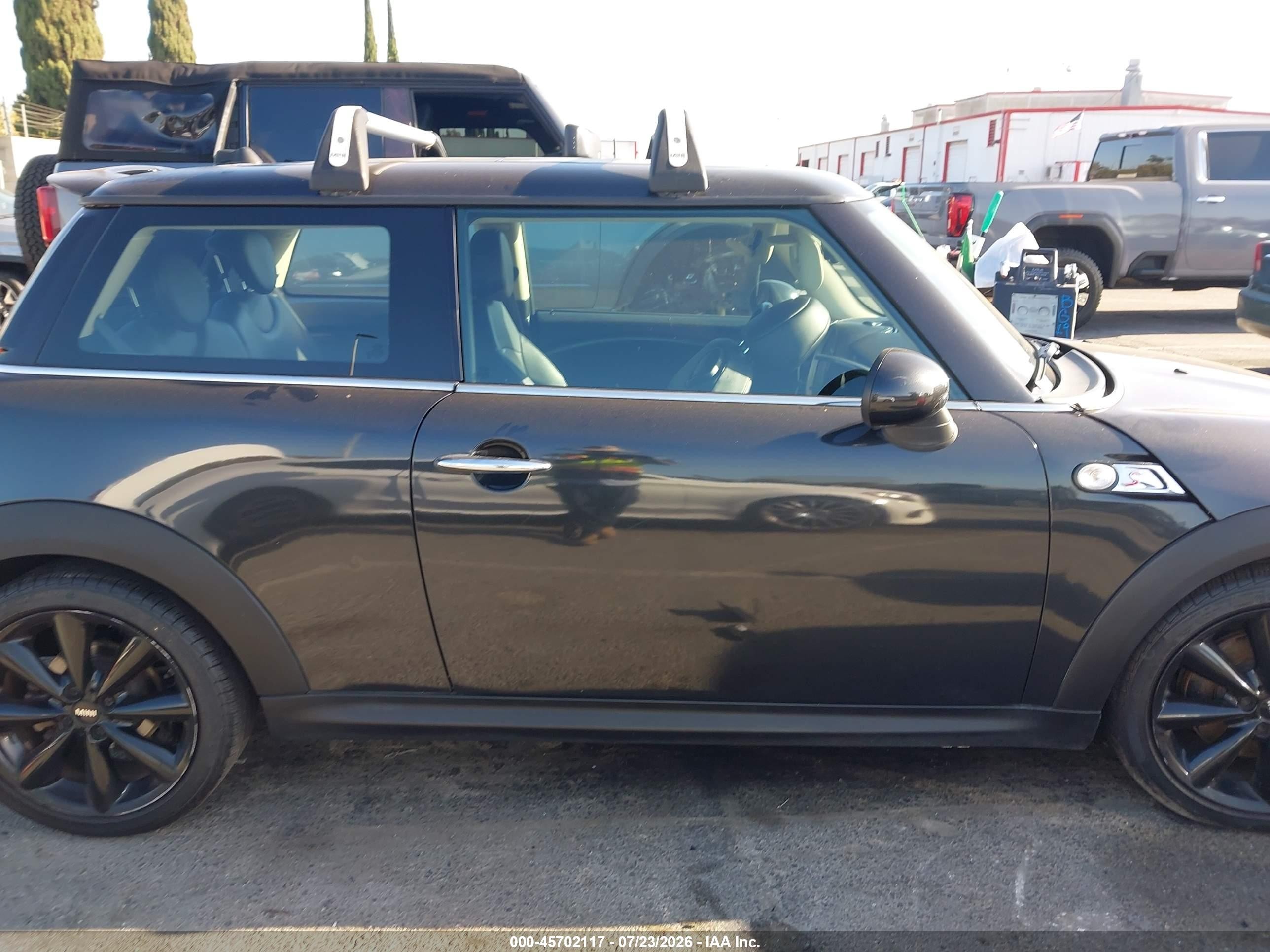 2012 Mini Cooper S   Black vin: WMWSV3C51CT387578