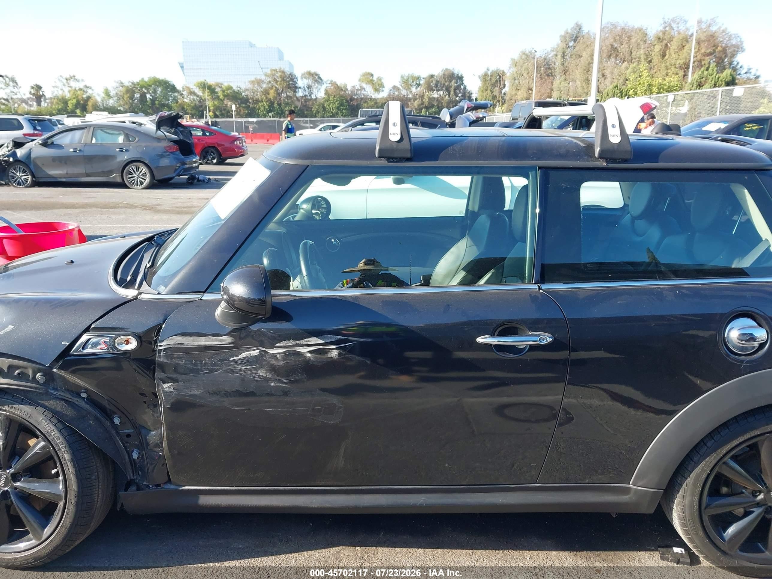 2012 Mini Cooper S   Black vin: WMWSV3C51CT387578