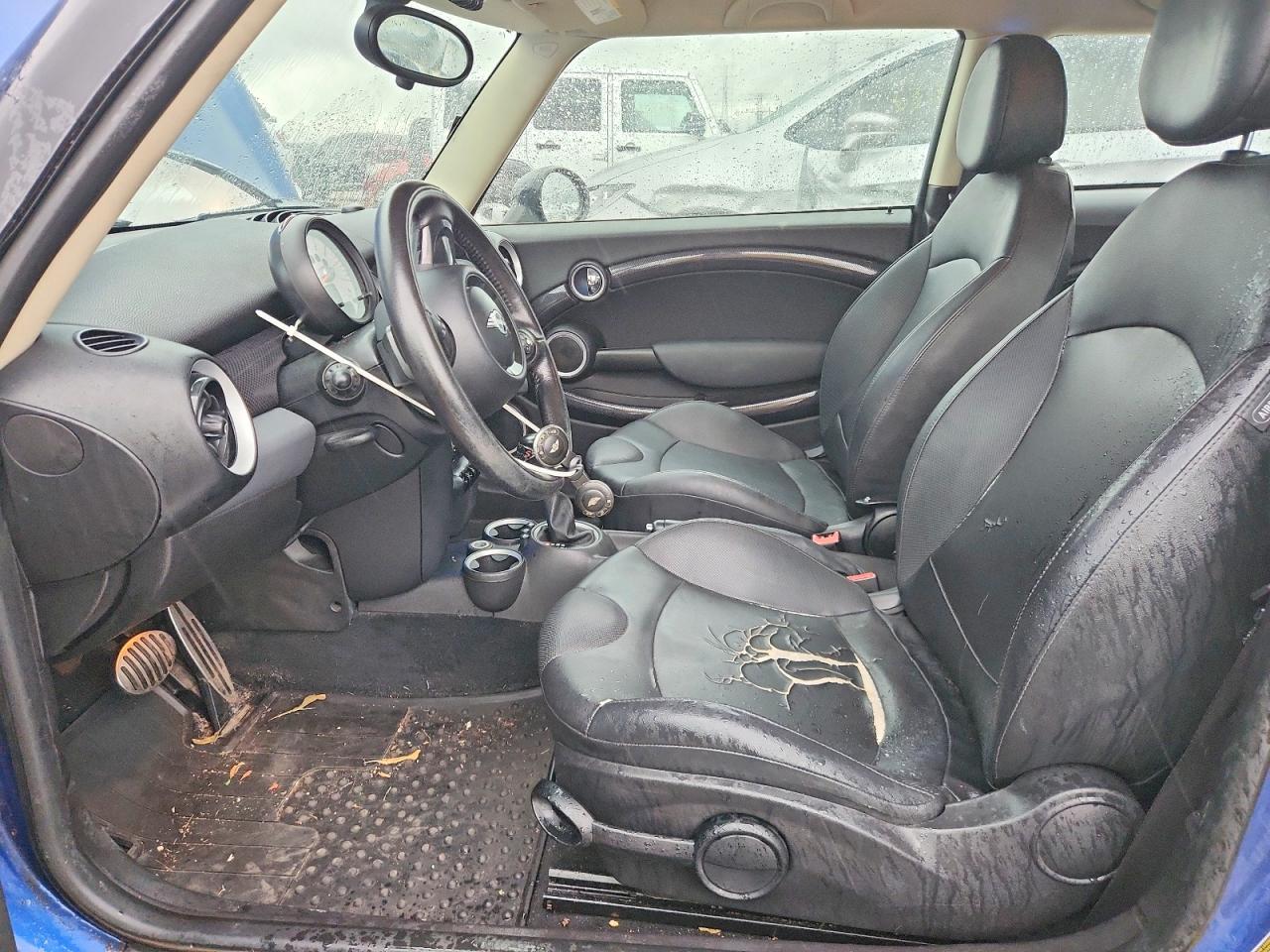 2012 Mini Cooper S Blue vin: WMWSV3C51CT387936