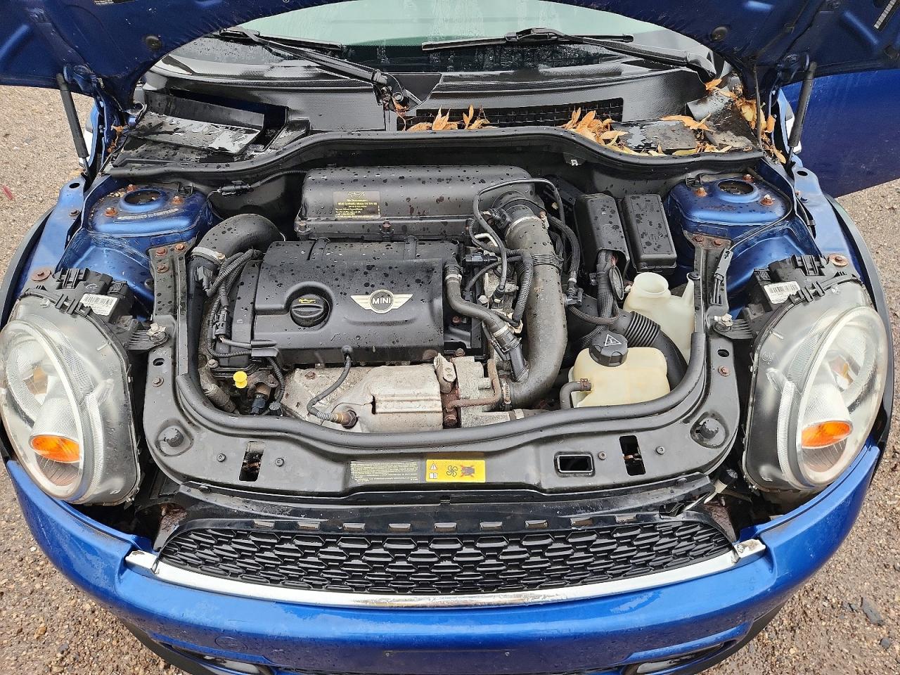 2012 Mini Cooper S Blue vin: WMWSV3C51CT387936
