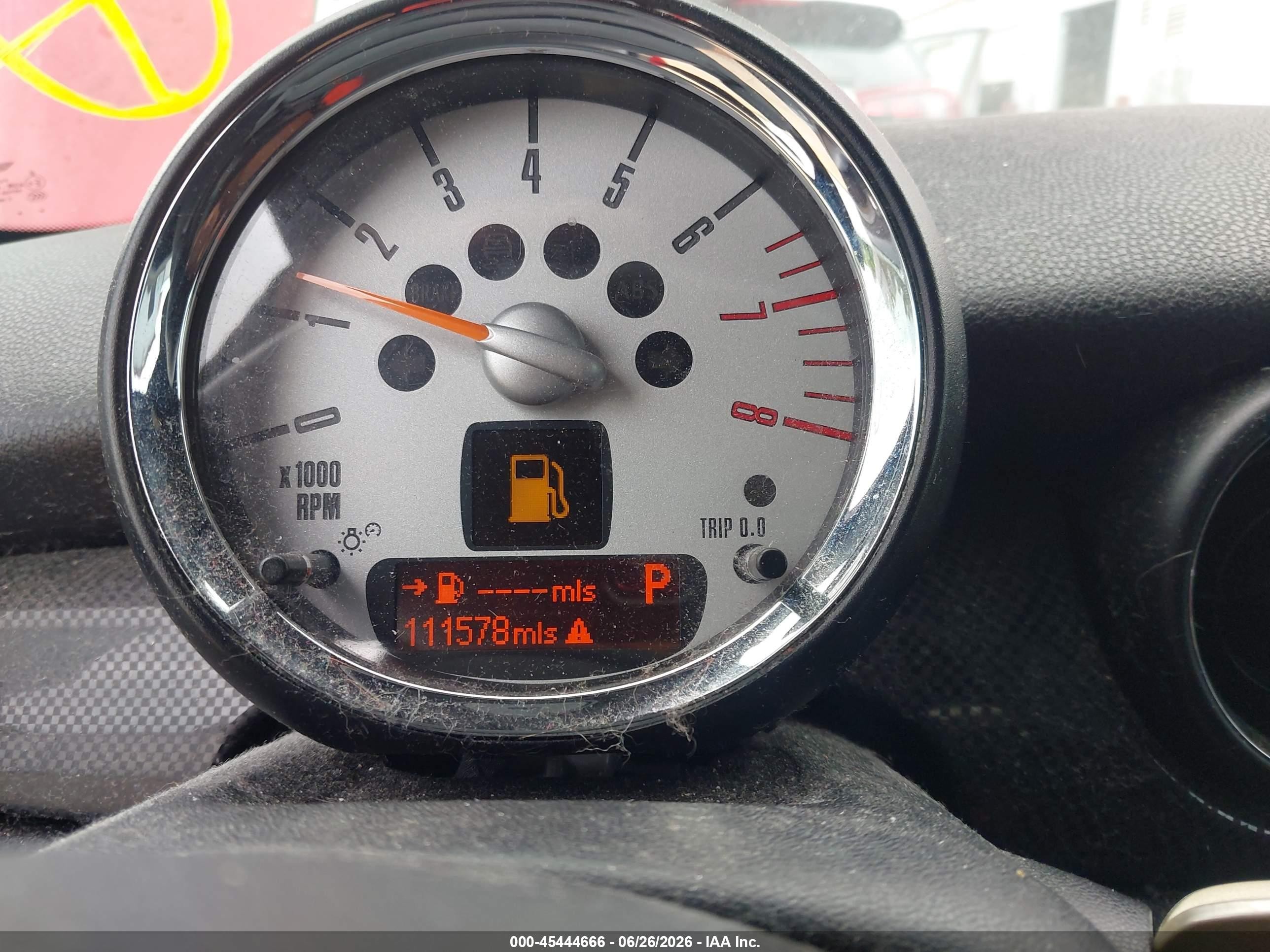 2012 Mini Cooper S   Red vin: WMWSV3C51CTY19148