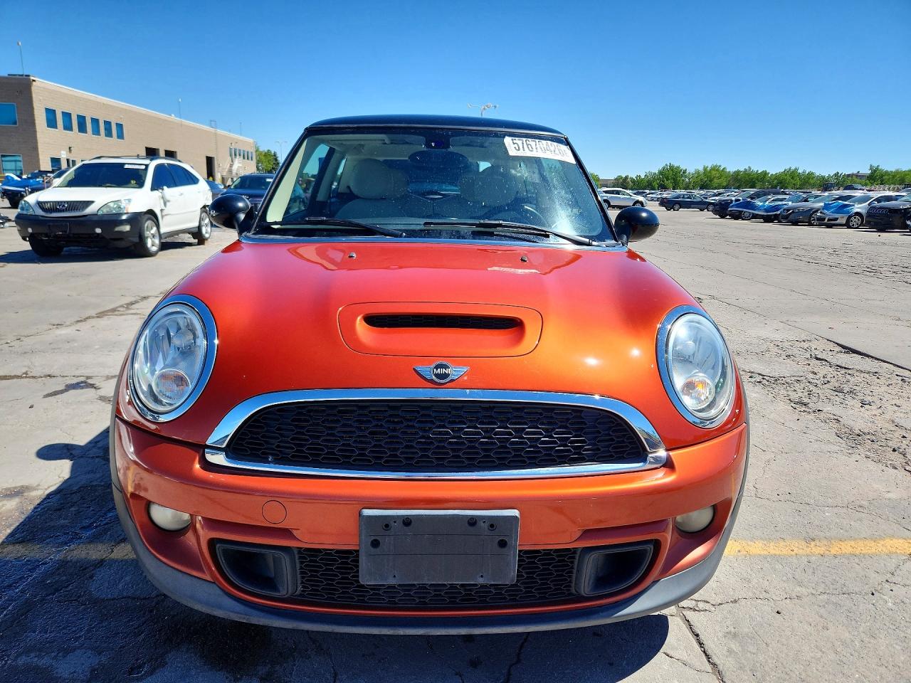 2013 Mini Cooper S Orange vin: WMWSV3C51DT388490