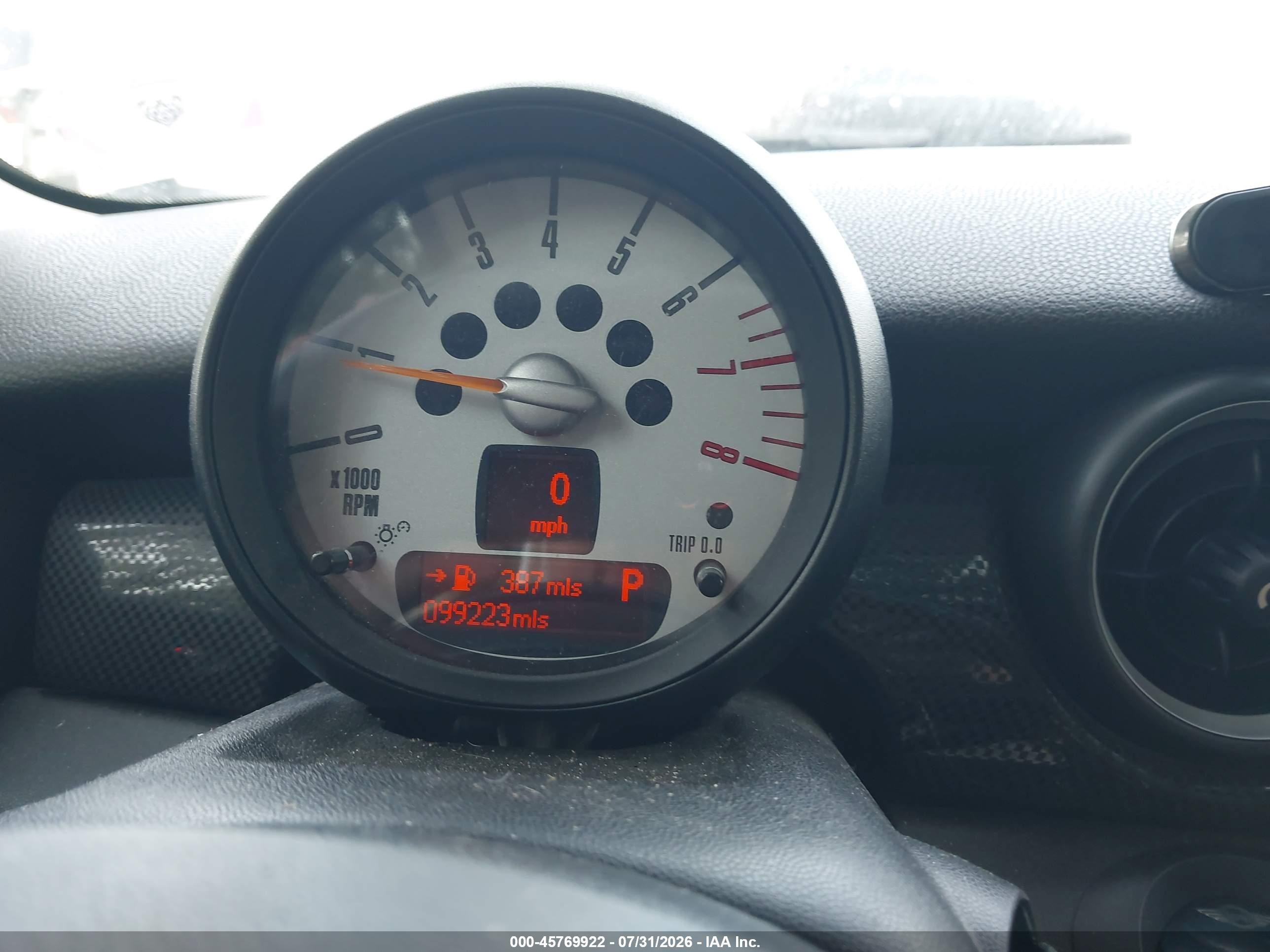 2013 Mini Hardtop Cooper S Red vin: WMWSV3C51DT396170
