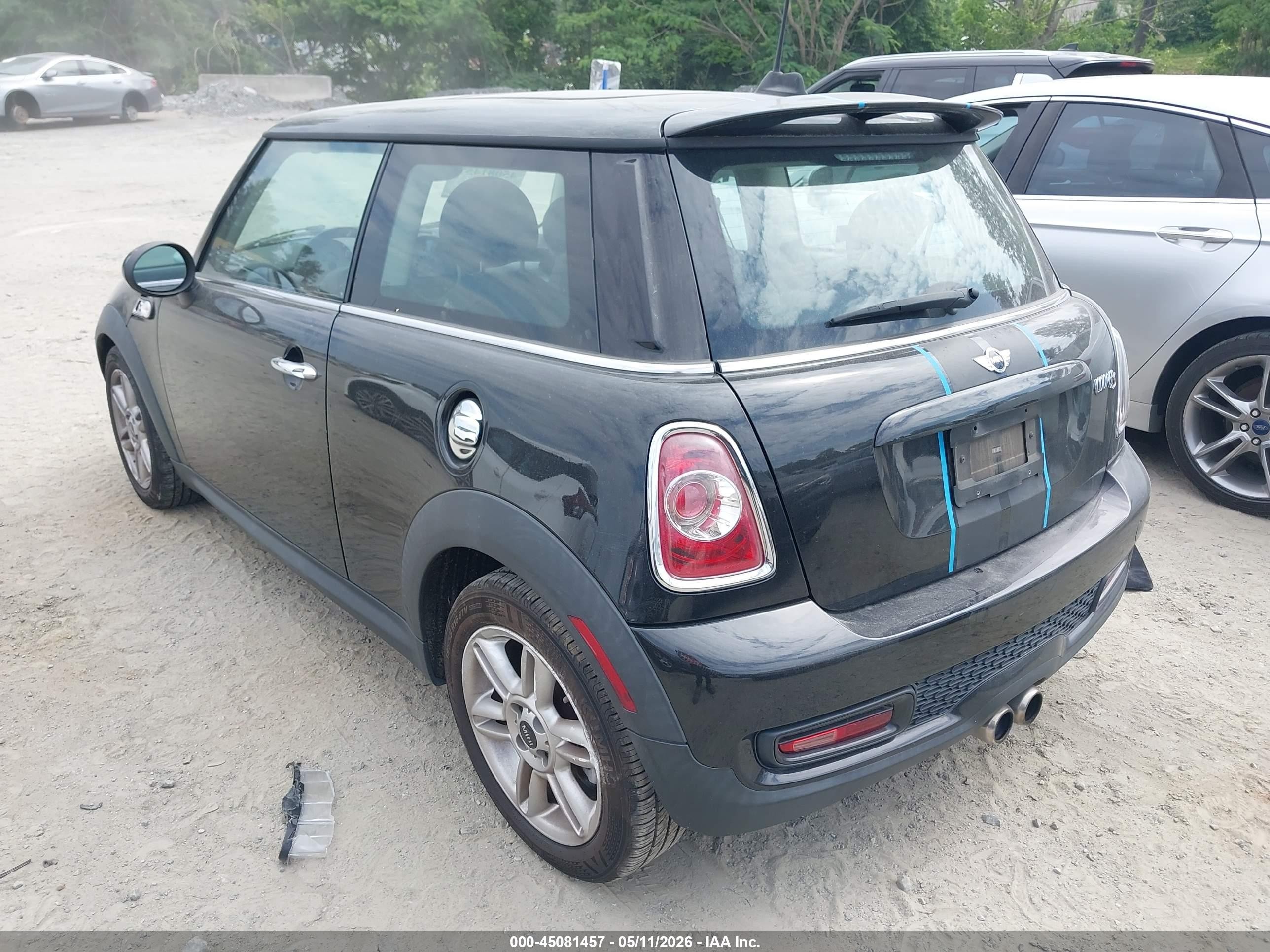 2013 Mini Hardtop Cooper S Черный vin: WMWSV3C51DT396797