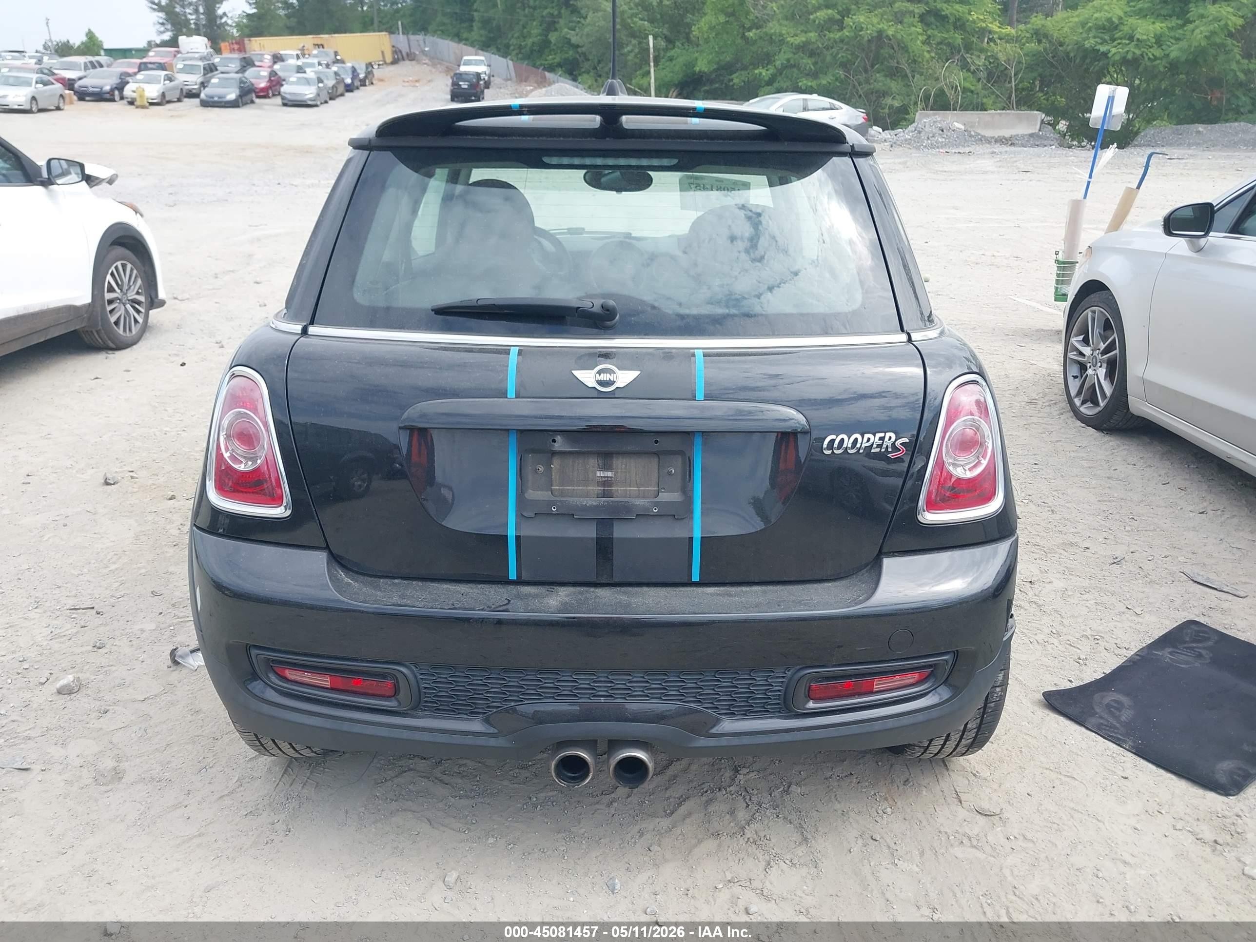 2013 Mini Hardtop Cooper S Черный vin: WMWSV3C51DT396797