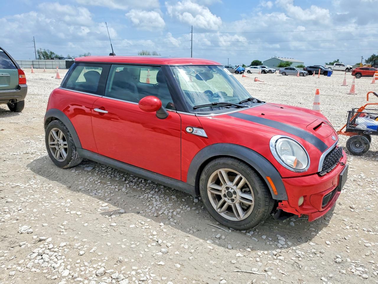 2013 Mini Cooper S Red vin: WMWSV3C51DT397190