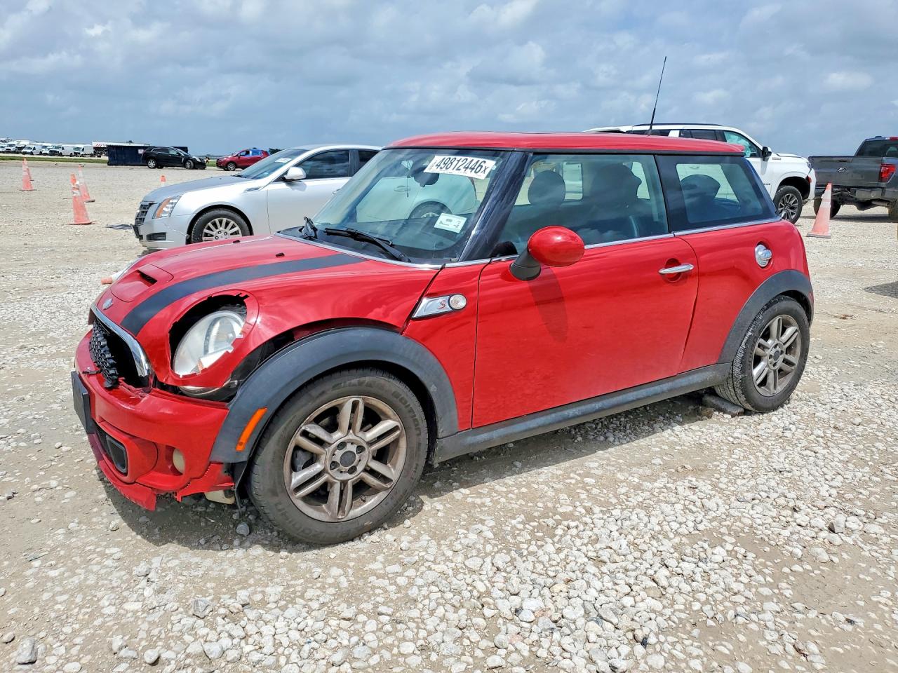 2013 Mini Cooper S Red vin: WMWSV3C51DT397190