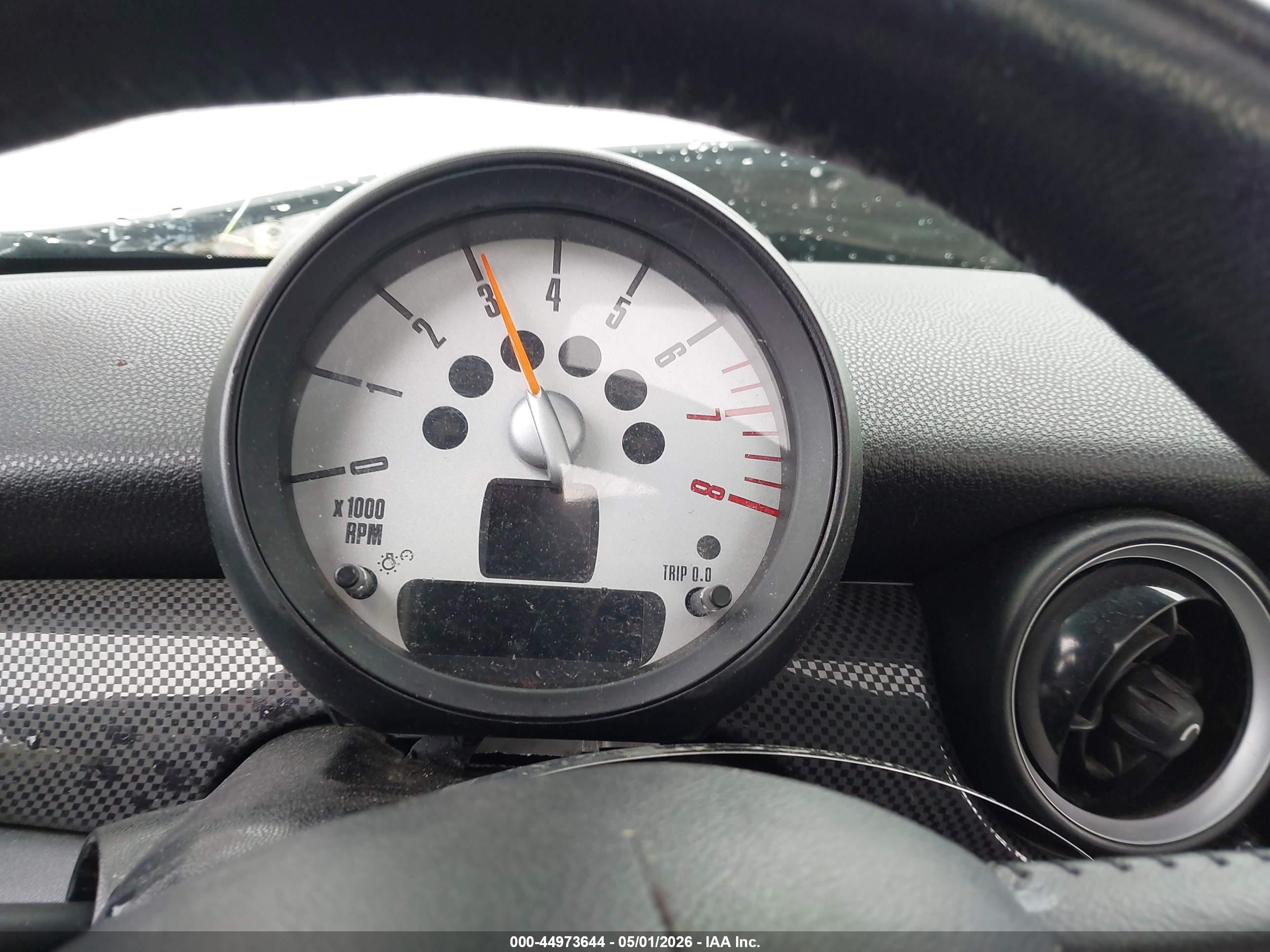 2012 Mini Cooper S   White vin: WMWSV3C52CTY29025