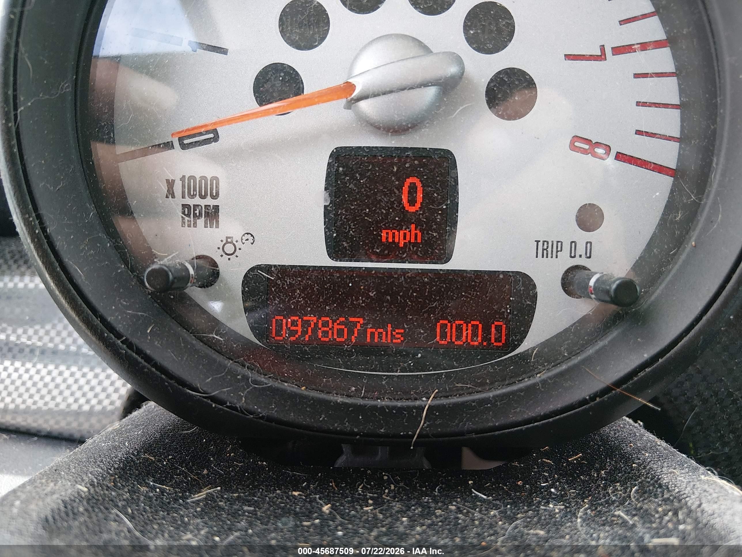 2012 Mini Cooper S   Черный vin: WMWSV3C52CTY29798