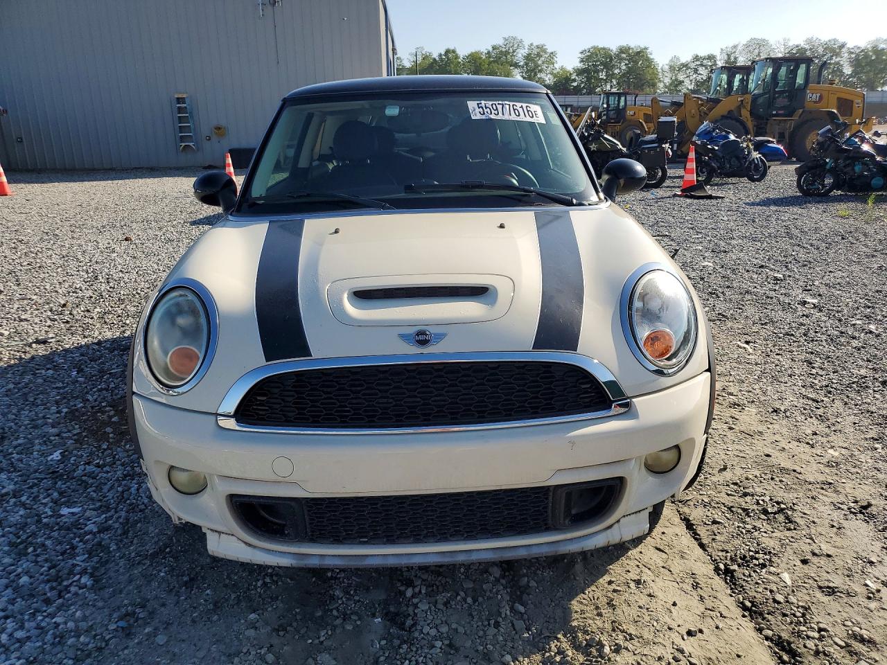 2013 Mini Cooper S White vin: WMWSV3C52DT389714