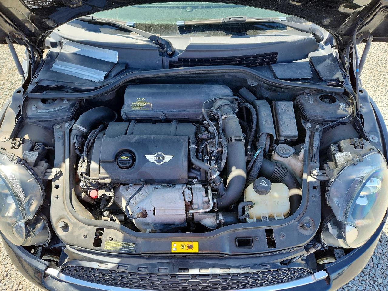 2013 Mini Cooper S Black vin: WMWSV3C52DT396212