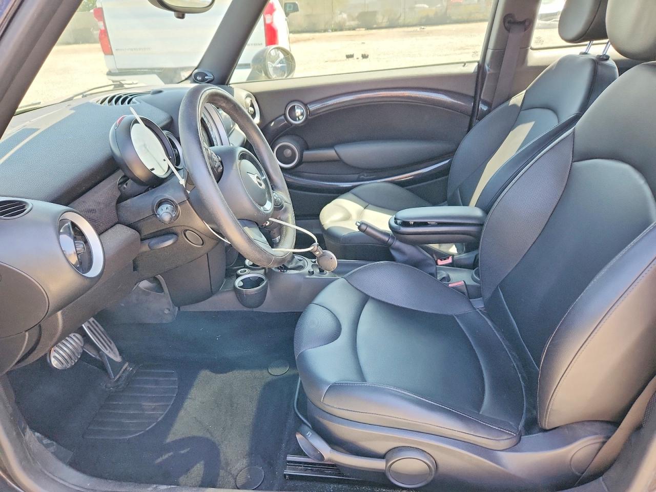2013 Mini Cooper S Black vin: WMWSV3C52DT396212