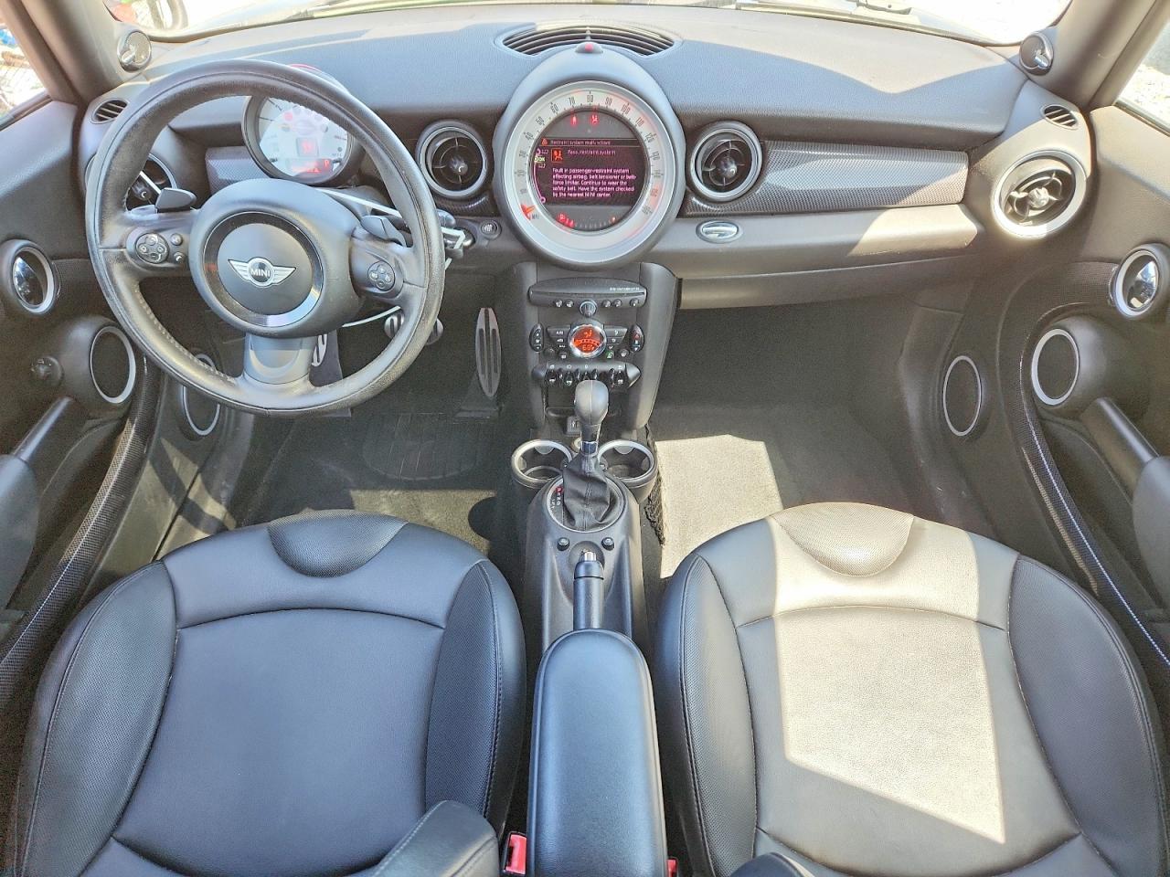 2013 Mini Cooper S Black vin: WMWSV3C52DT396212