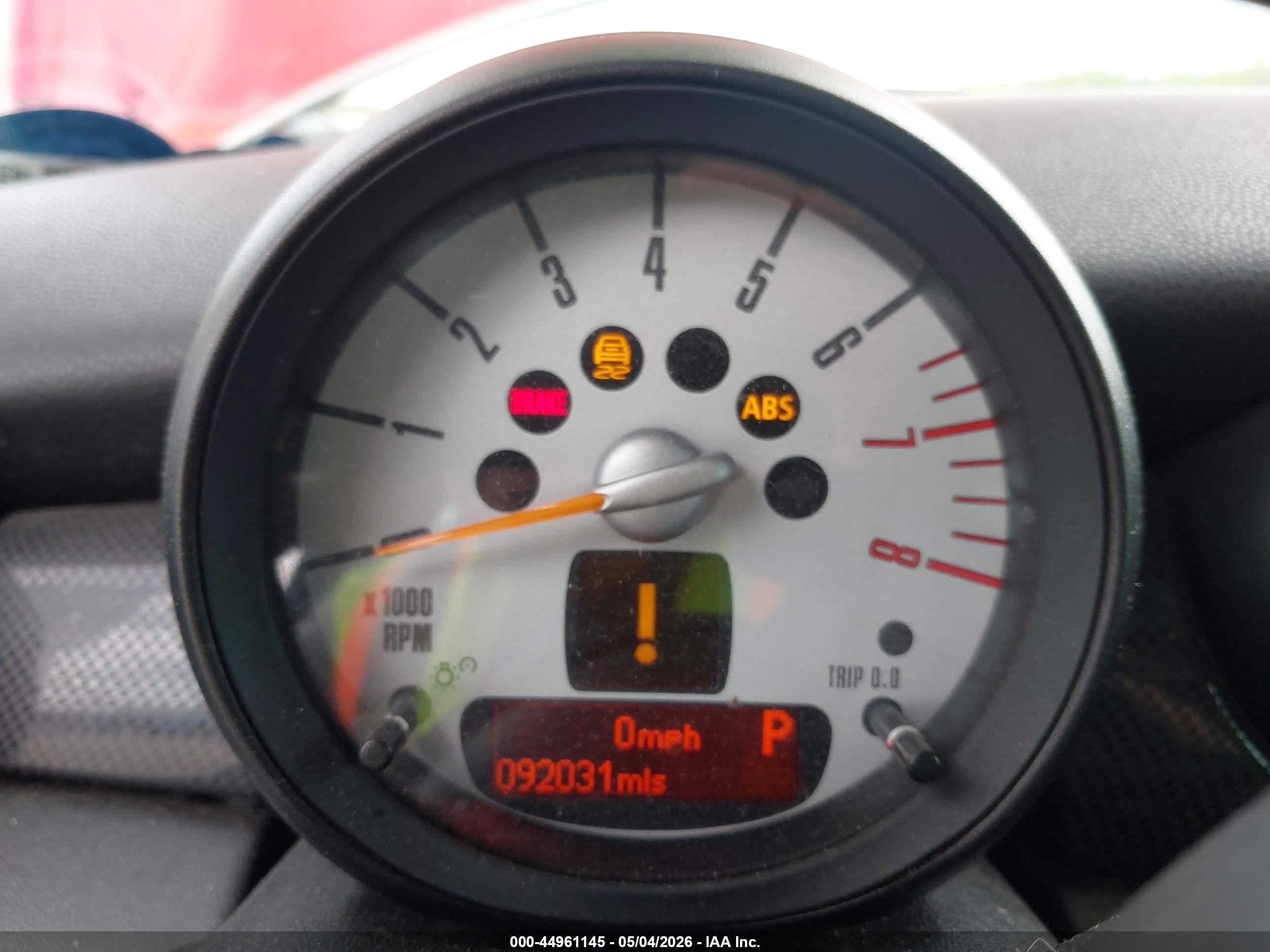 2013 Mini Hardtop Cooper S Red vin: WMWSV3C52DT397246