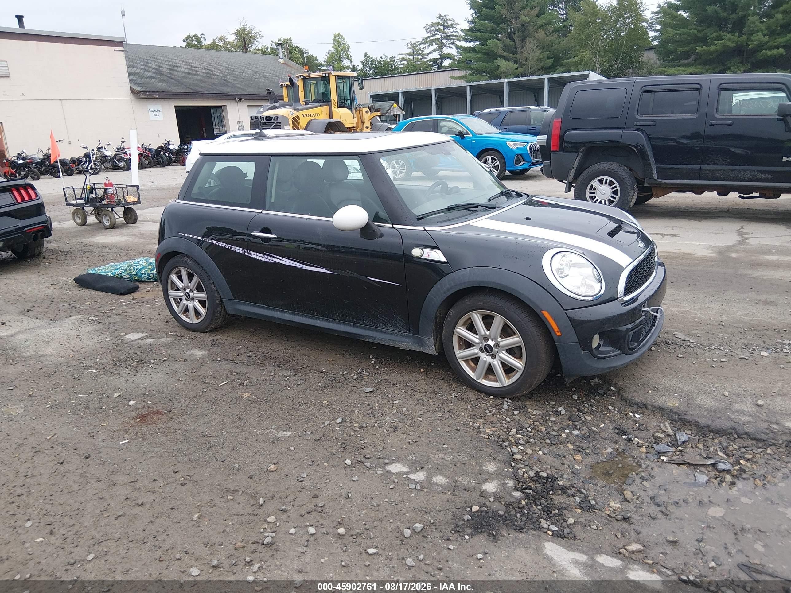 2013 Mini Hardtop Cooper S Black vin: WMWSV3C52DT478604