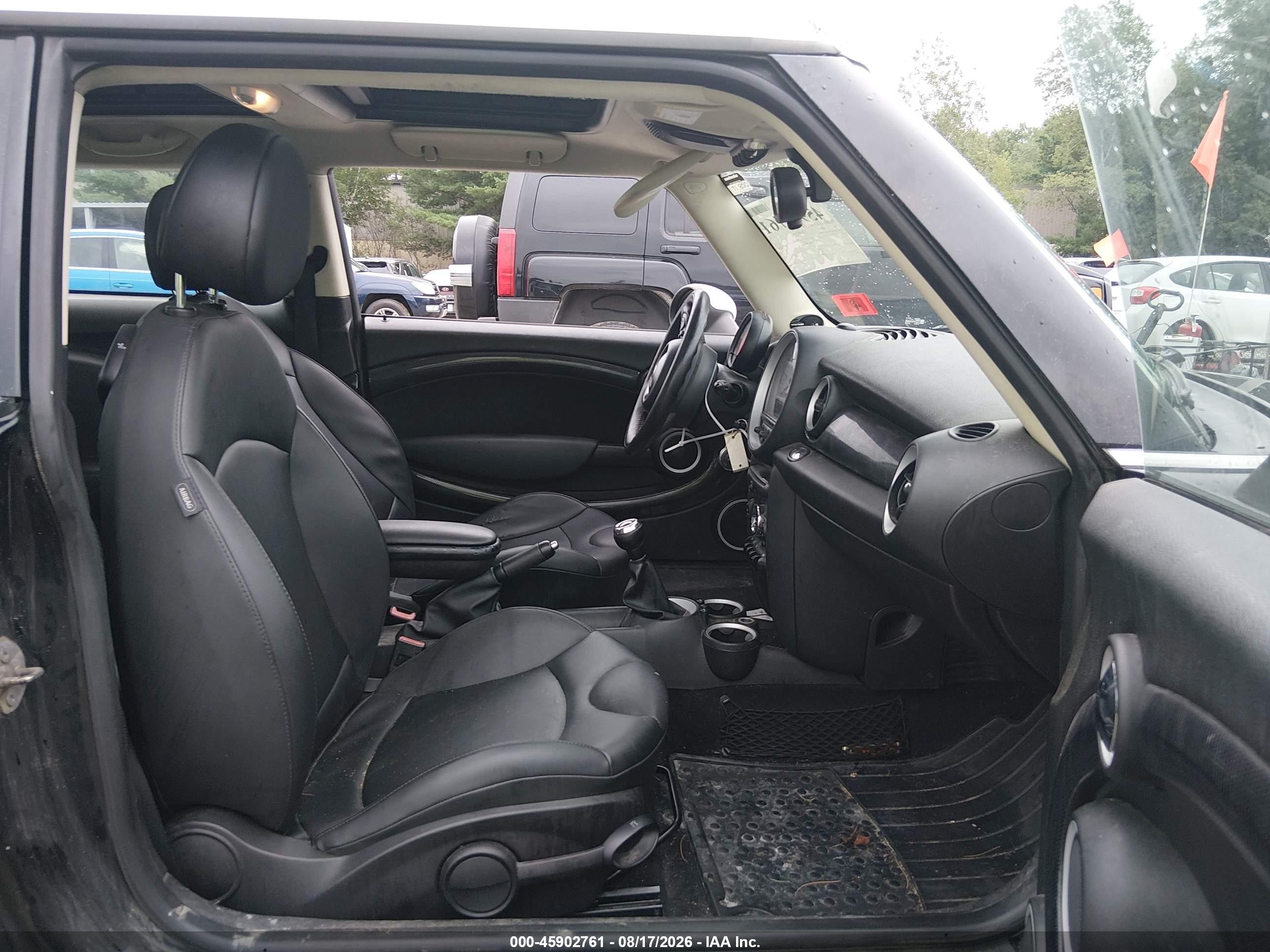 2013 Mini Hardtop Cooper S Black vin: WMWSV3C52DT478604