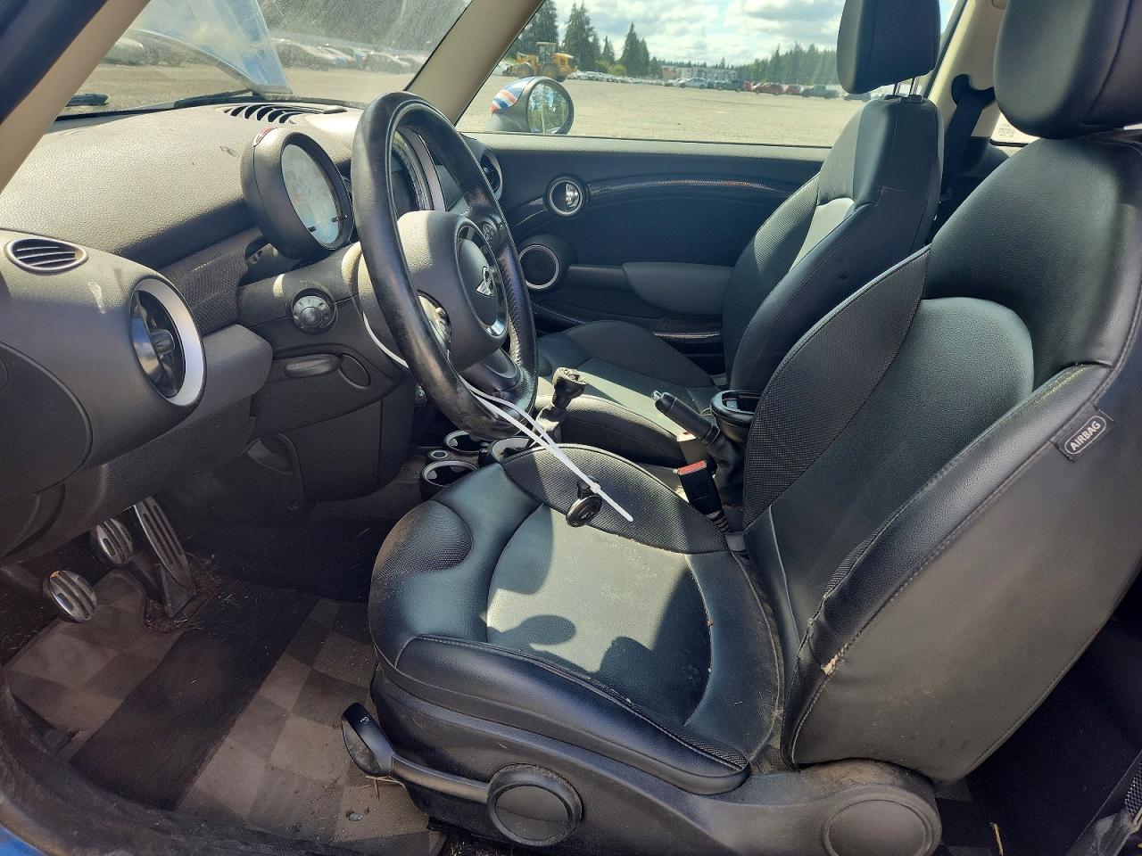 2011 Mini Cooper S Blue vin: WMWSV3C53BTY22650