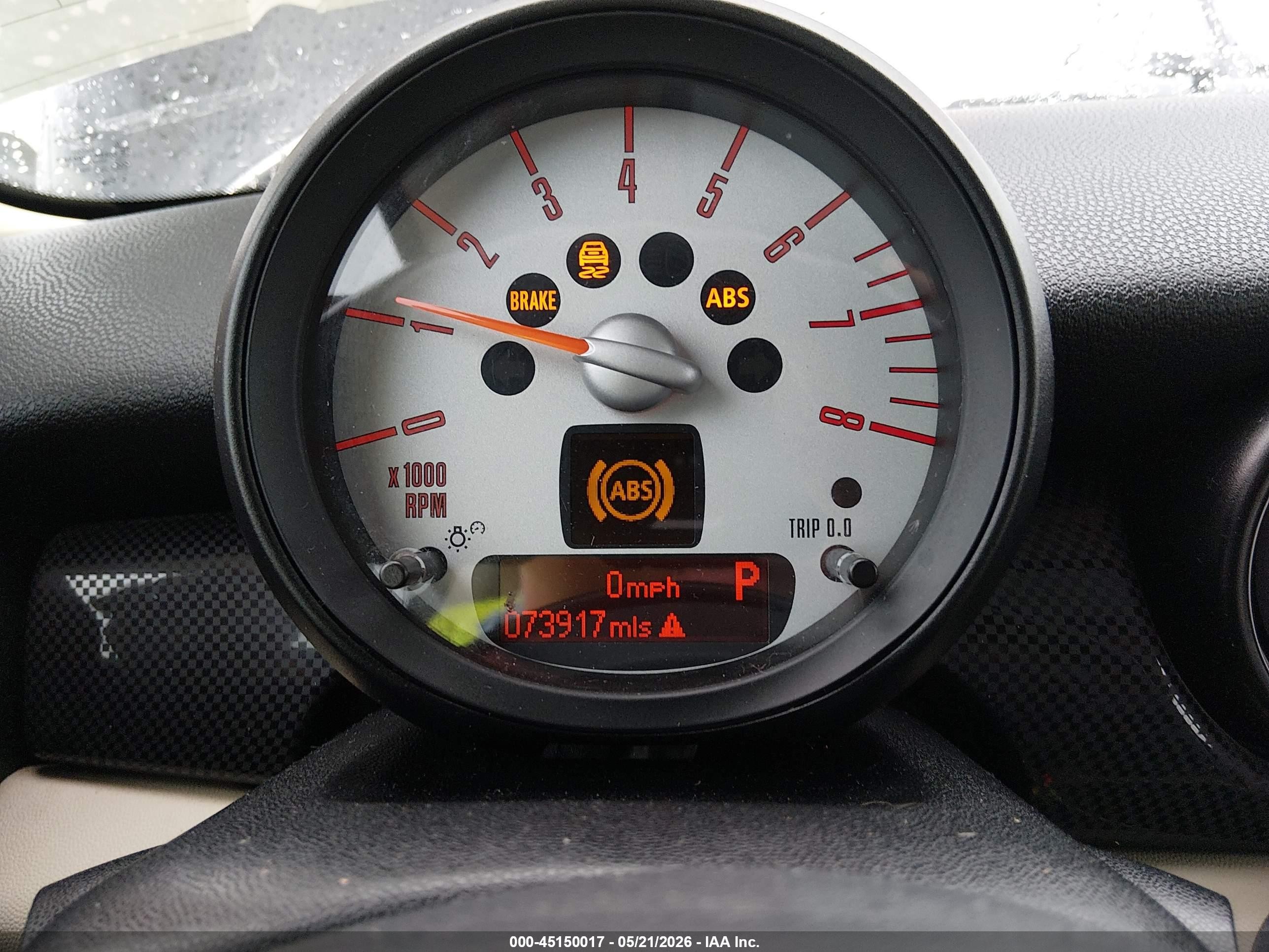 2012 Mini Cooper S   Black vin: WMWSV3C53CTY17112