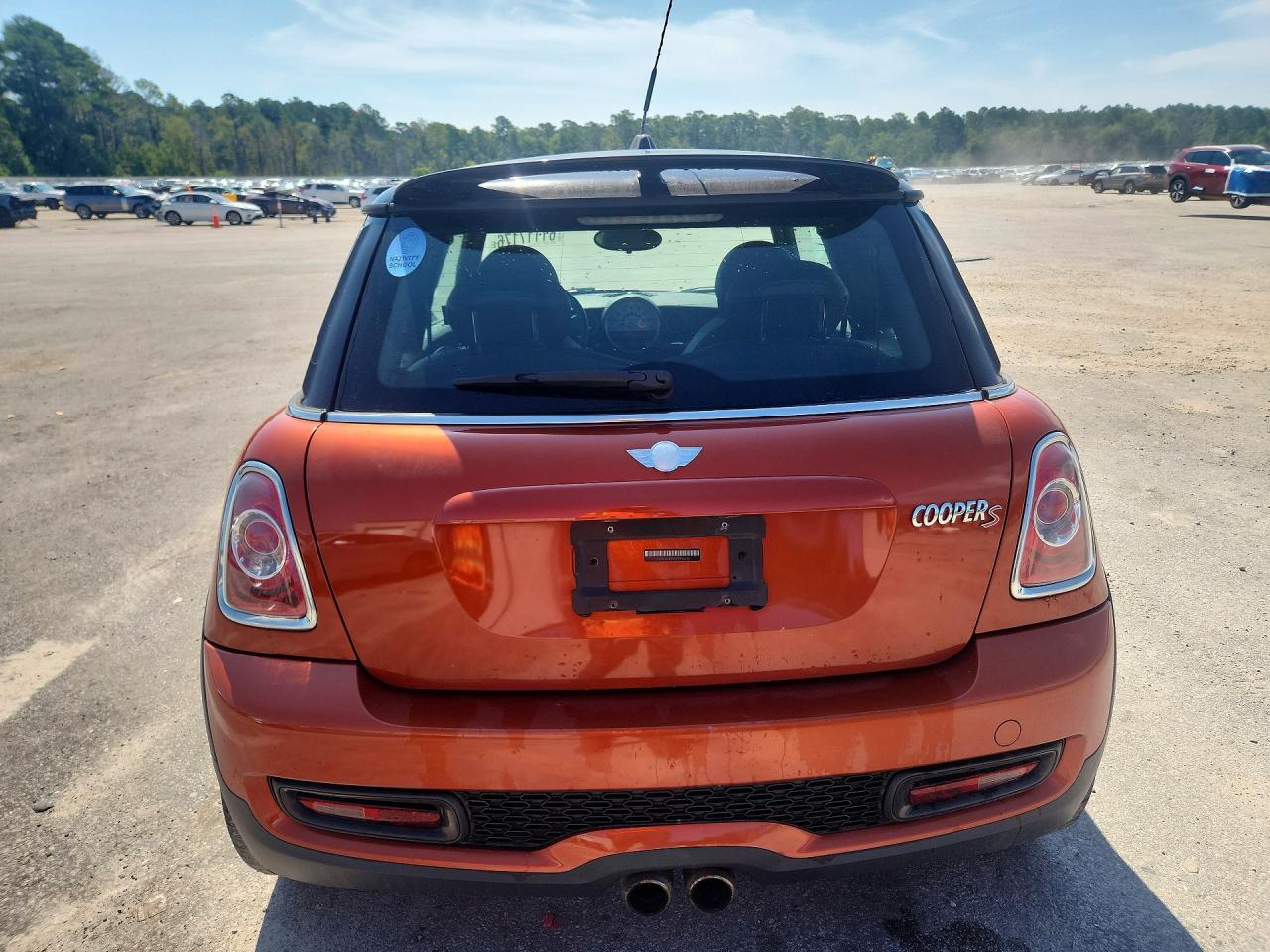2013 Mini Cooper S Orange vin: WMWSV3C53DT390533