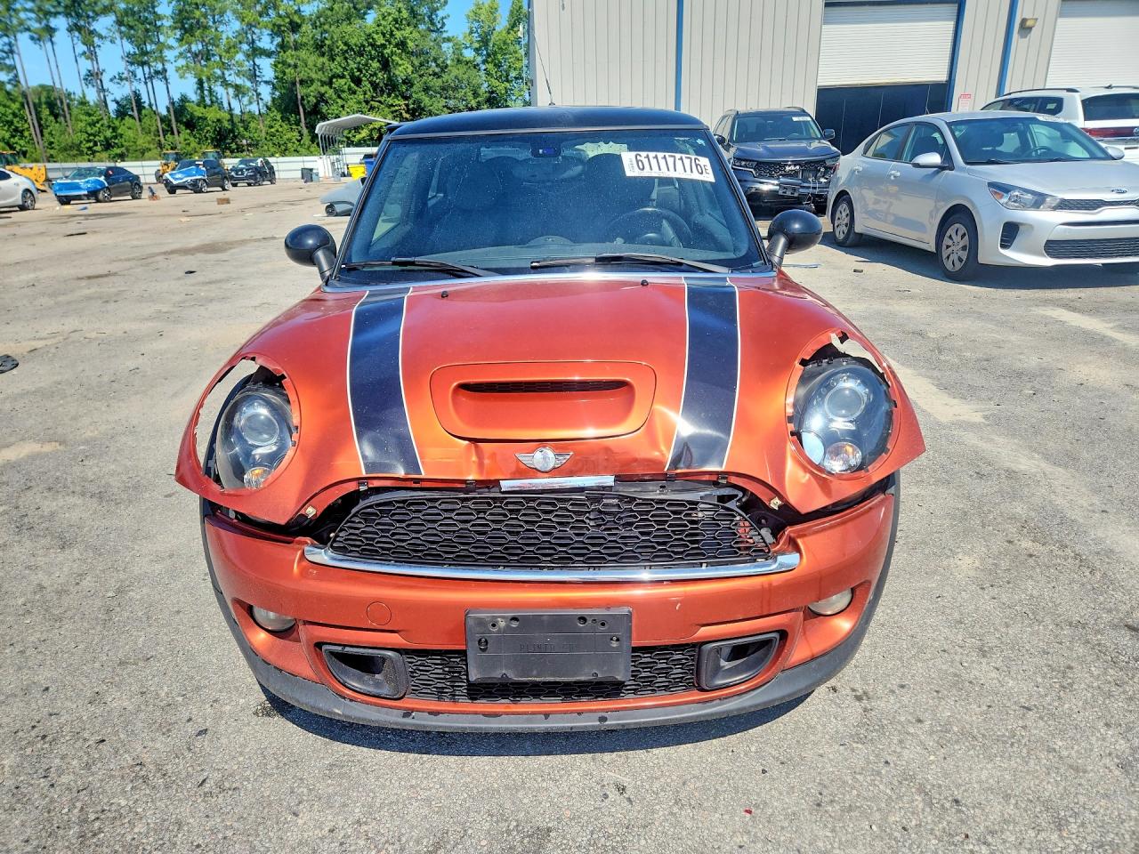 2013 Mini Cooper S Orange vin: WMWSV3C53DT390533
