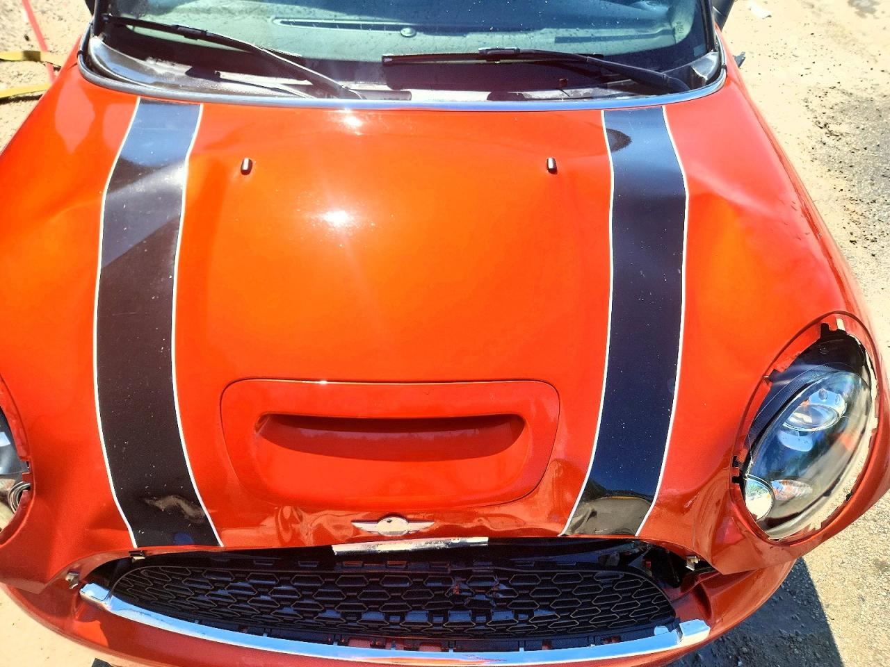 2013 Mini Cooper S Orange vin: WMWSV3C53DT390533
