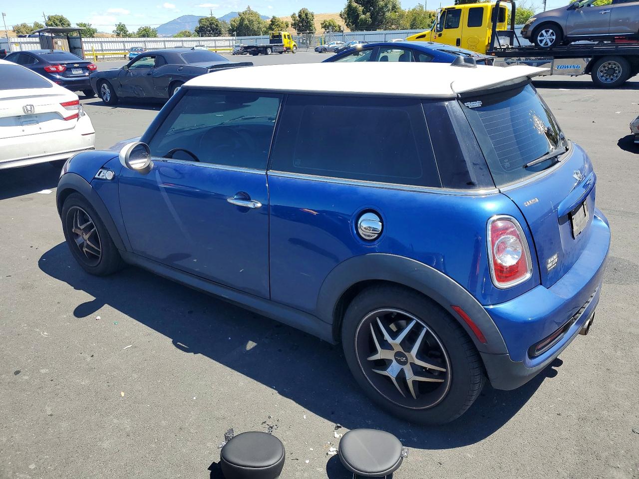 2013 Mini Cooper S Blue vin: WMWSV3C53DT391603