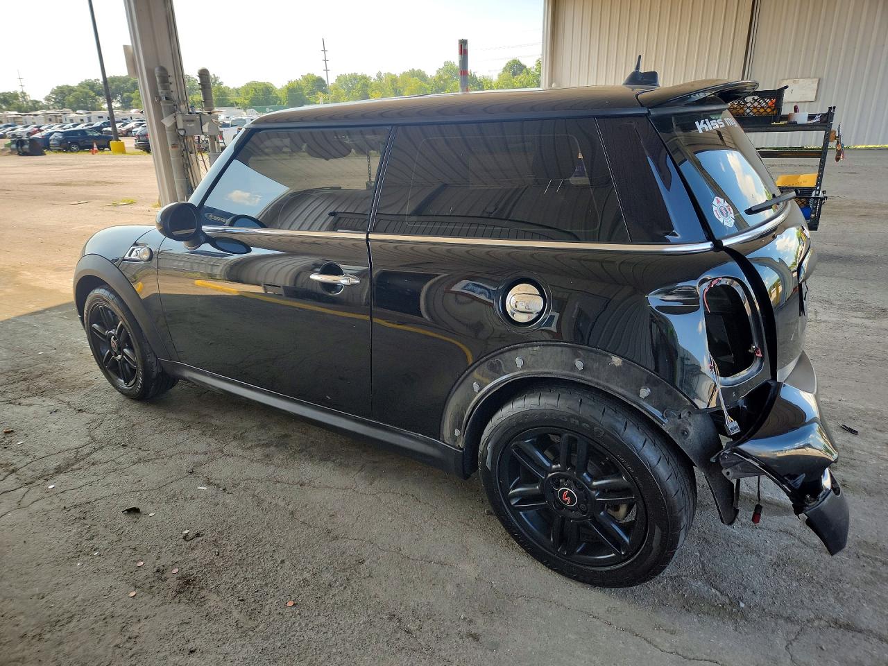 2013 Mini Cooper S Black vin: WMWSV3C53DT393643