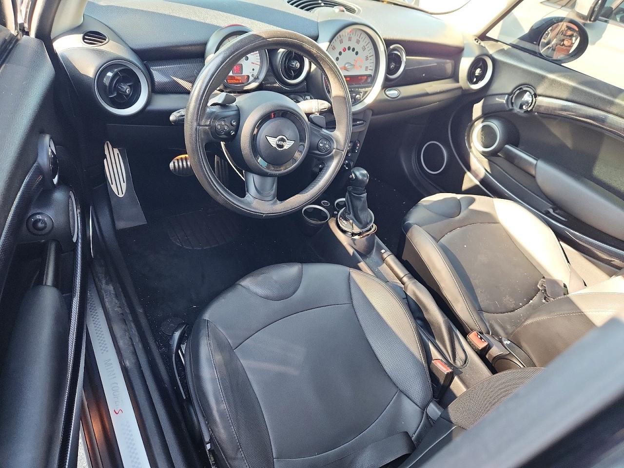 2013 Mini Cooper S Black vin: WMWSV3C53DT393643