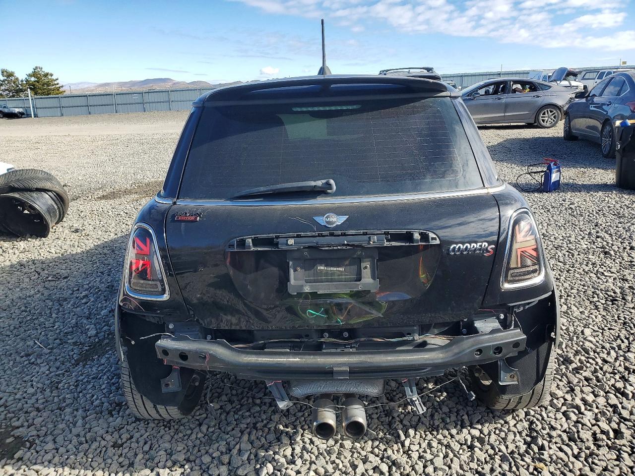 2013 Mini Cooper S Black vin: WMWSV3C53DT393688