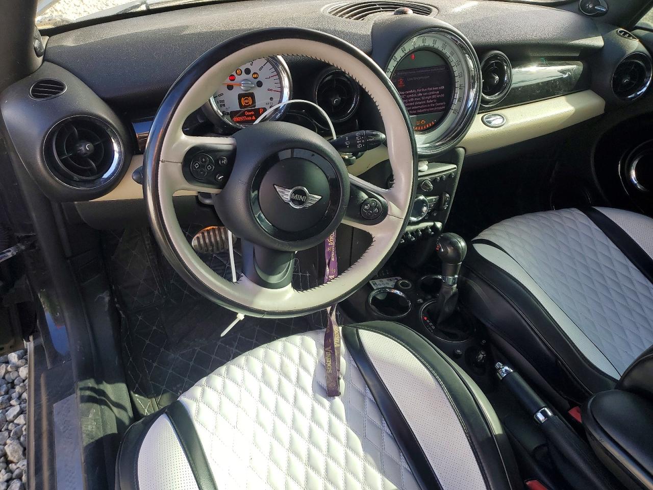 2013 Mini Cooper S Black vin: WMWSV3C53DT393688