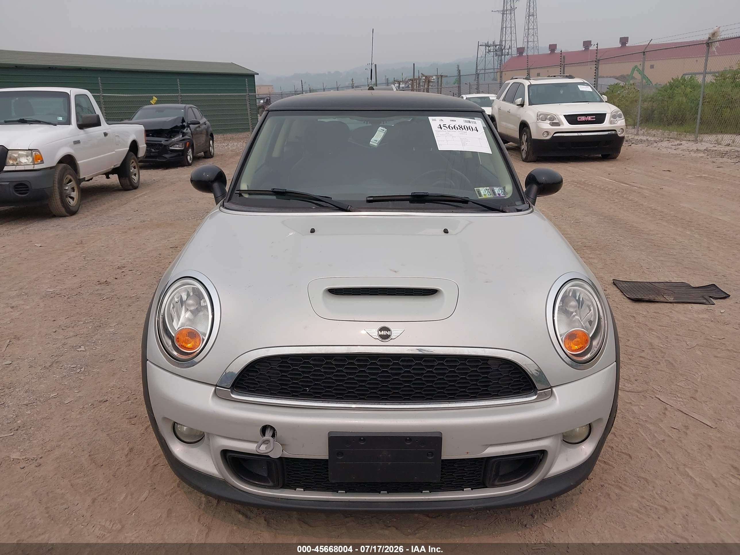 2013 Mini Hardtop Cooper S Silver vin: WMWSV3C53DT478482