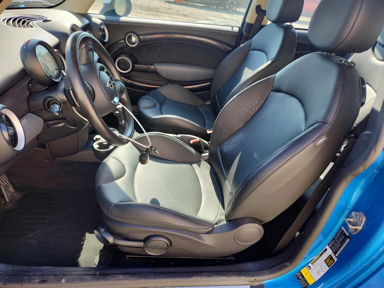 2011 Mini Cooper S Blue vin: WMWSV3C54BTY13293
