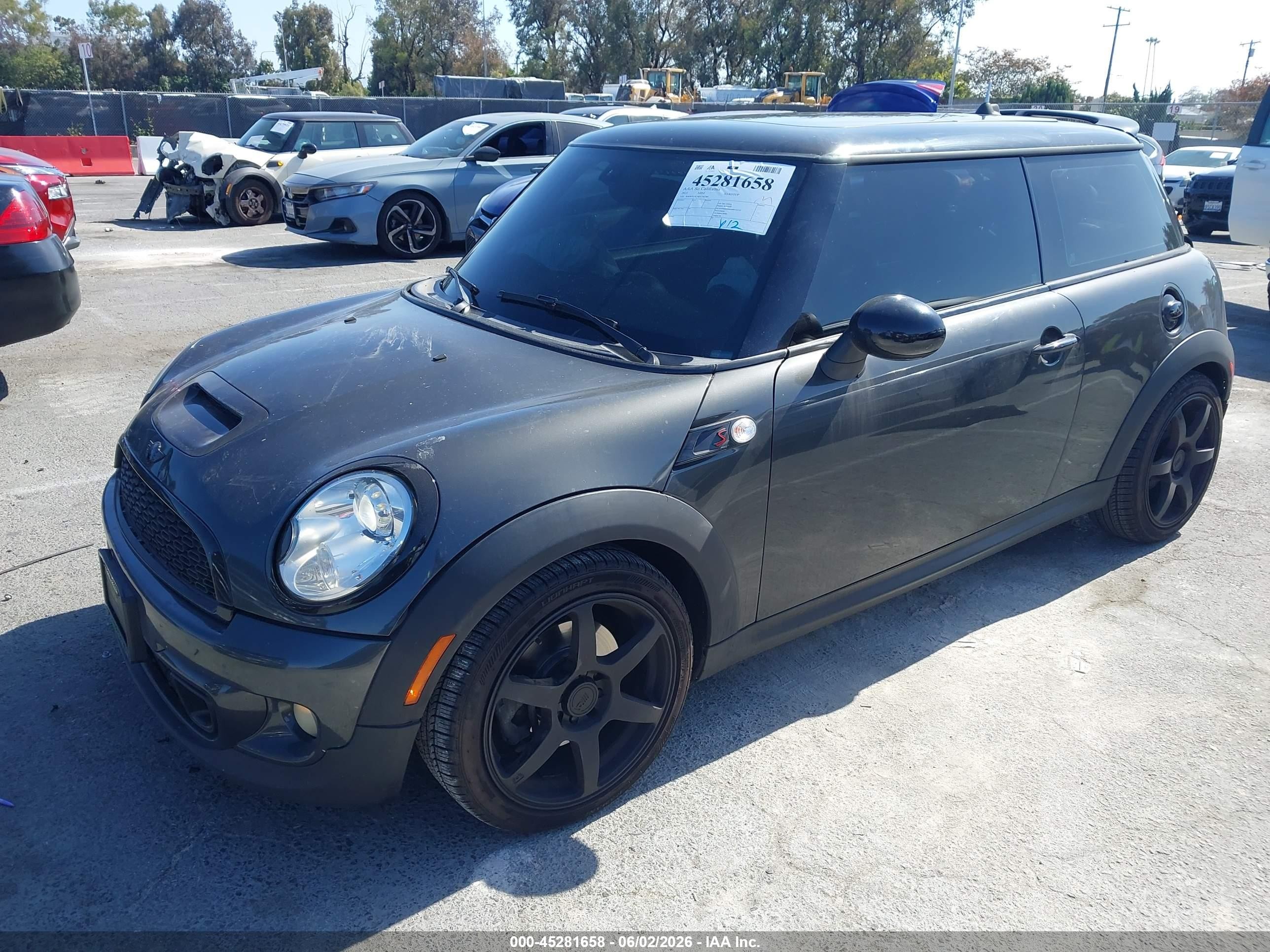 2013 Mini Hardtop Cooper S Gray vin: WMWSV3C54DT392789