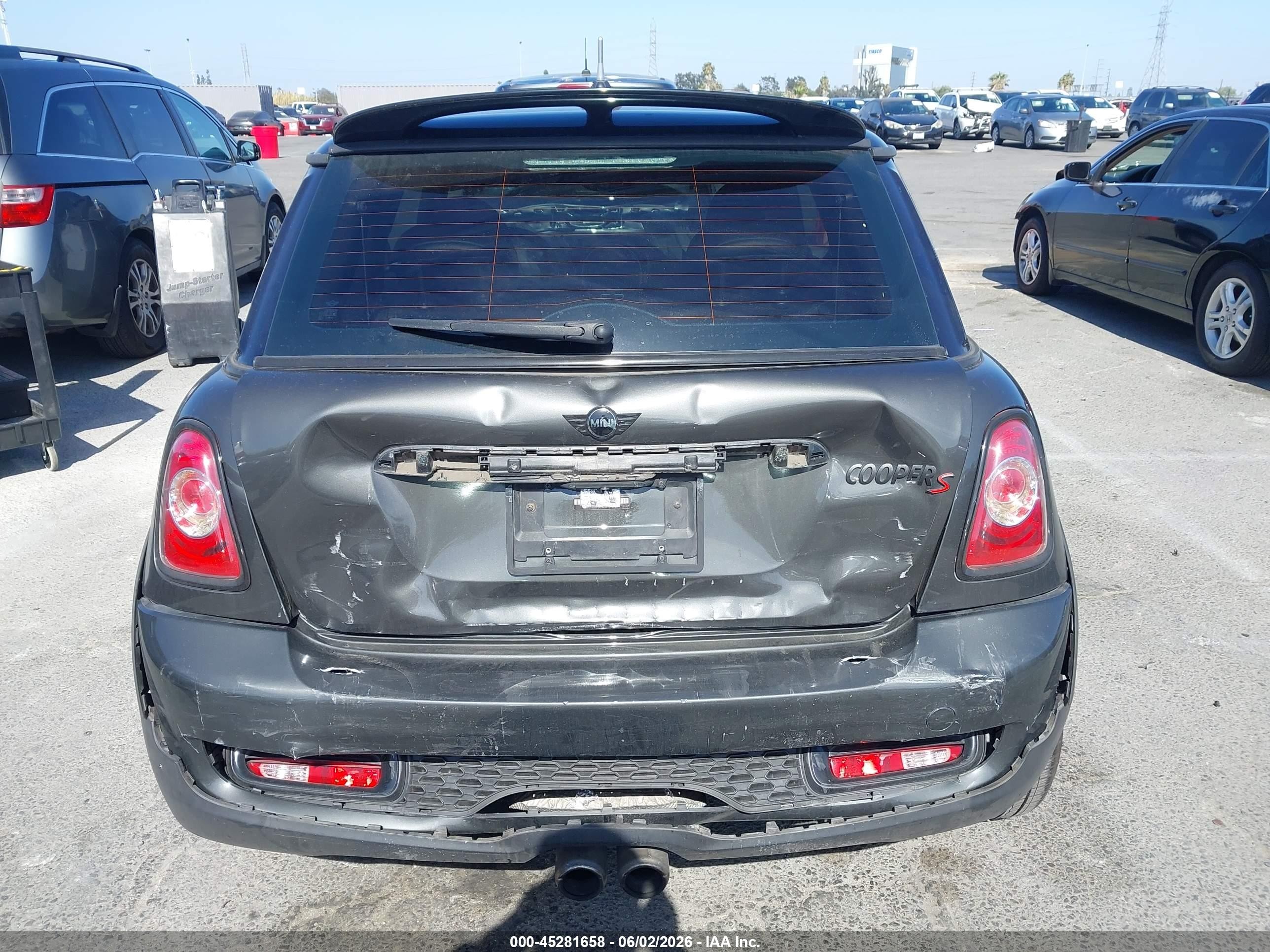 2013 Mini Hardtop Cooper S Gray vin: WMWSV3C54DT392789
