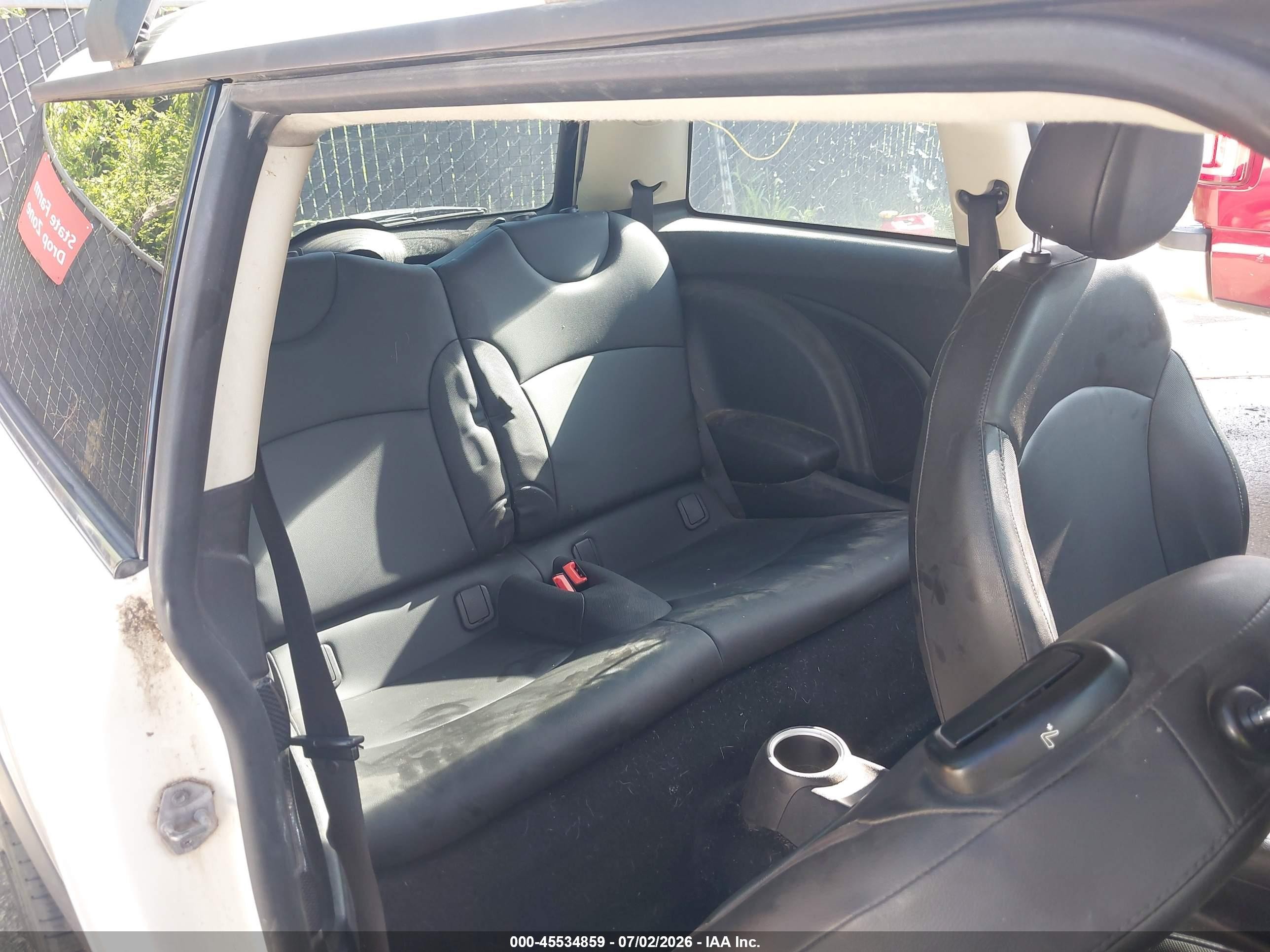 2013 Mini Hardtop Cooper S White vin: WMWSV3C54DT477633