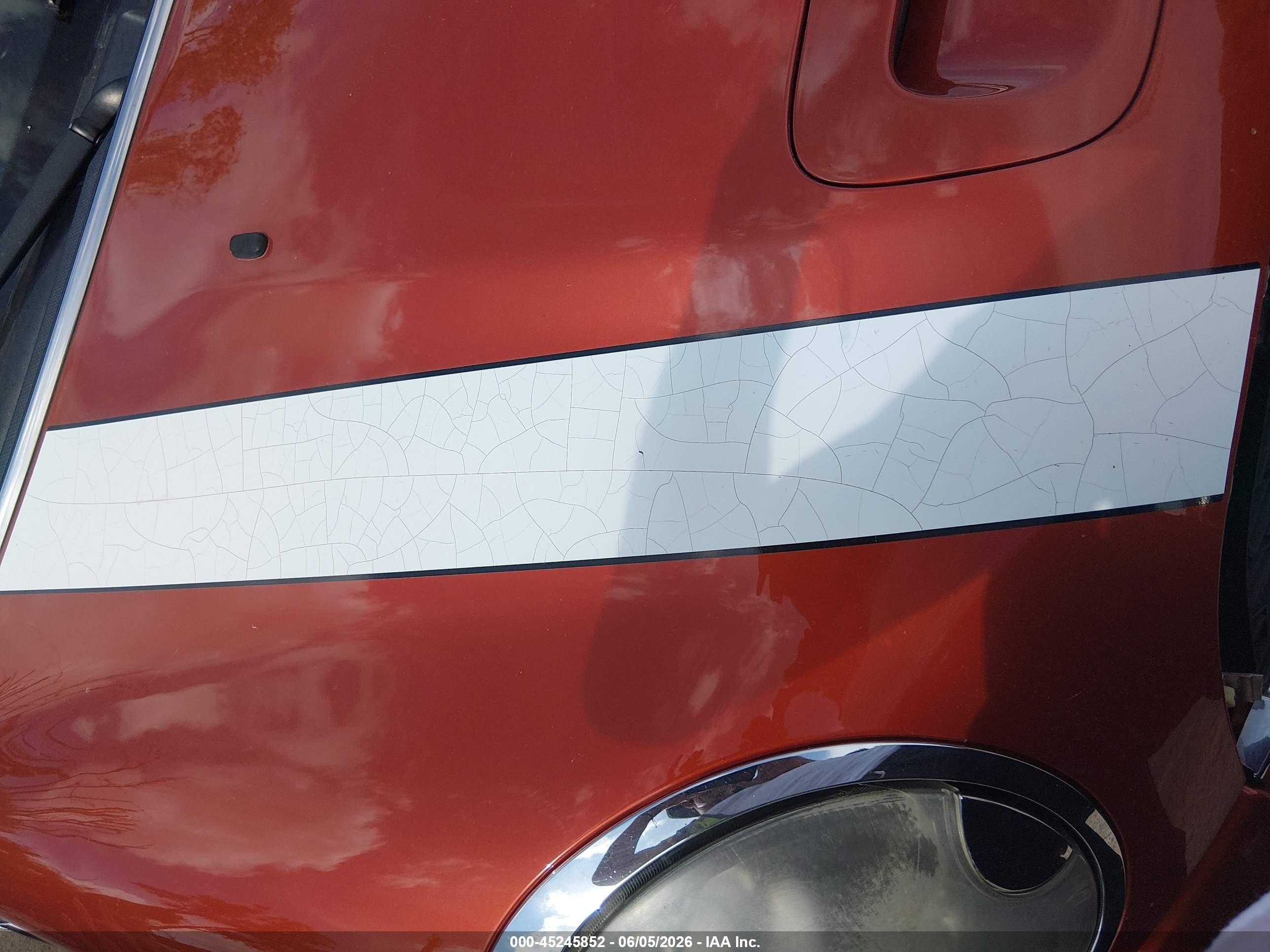 2011 Mini Cooper S   Orange vin: WMWSV3C55BTY21631